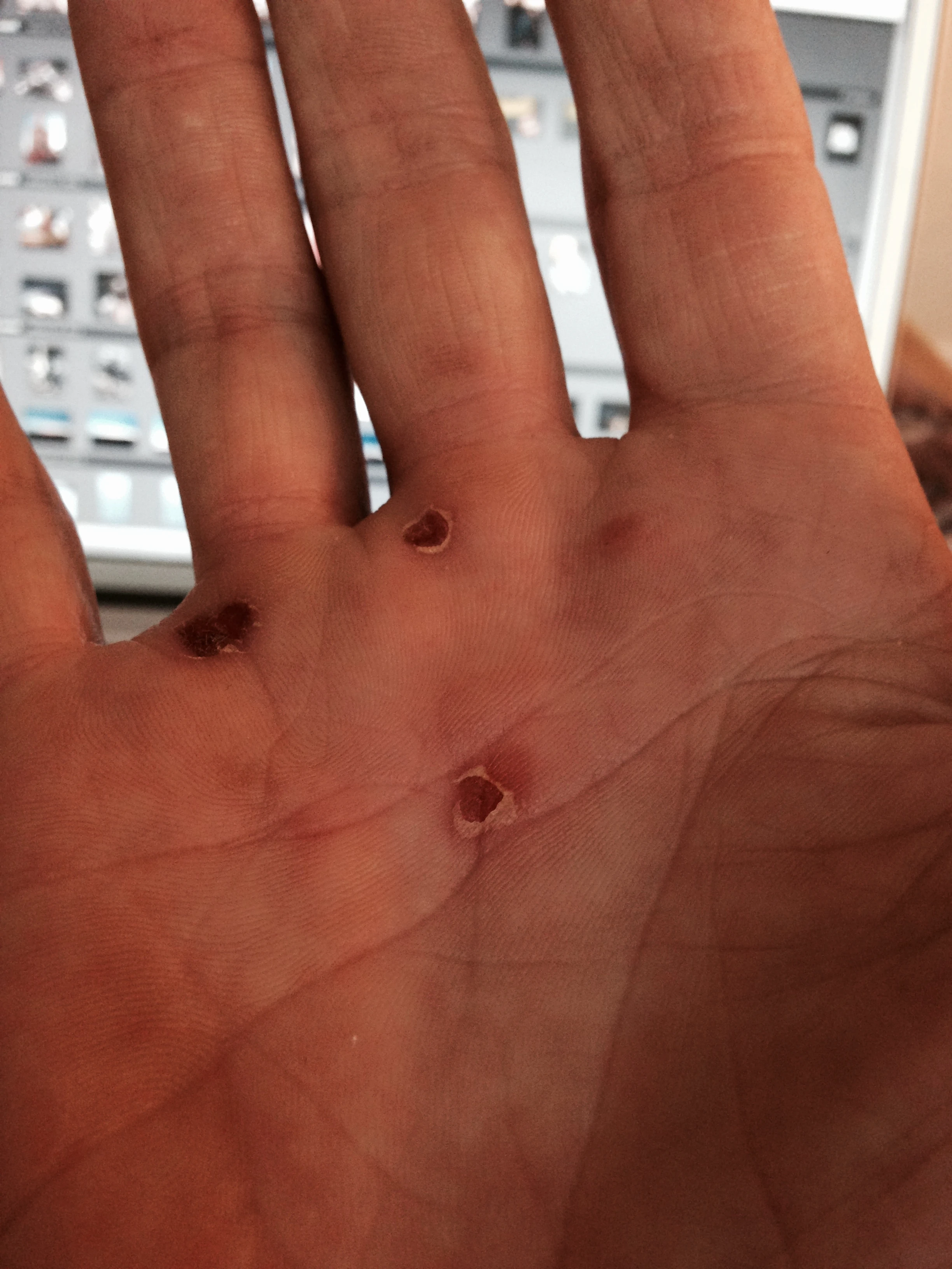 My hands didn&rsquo;t like it much though.