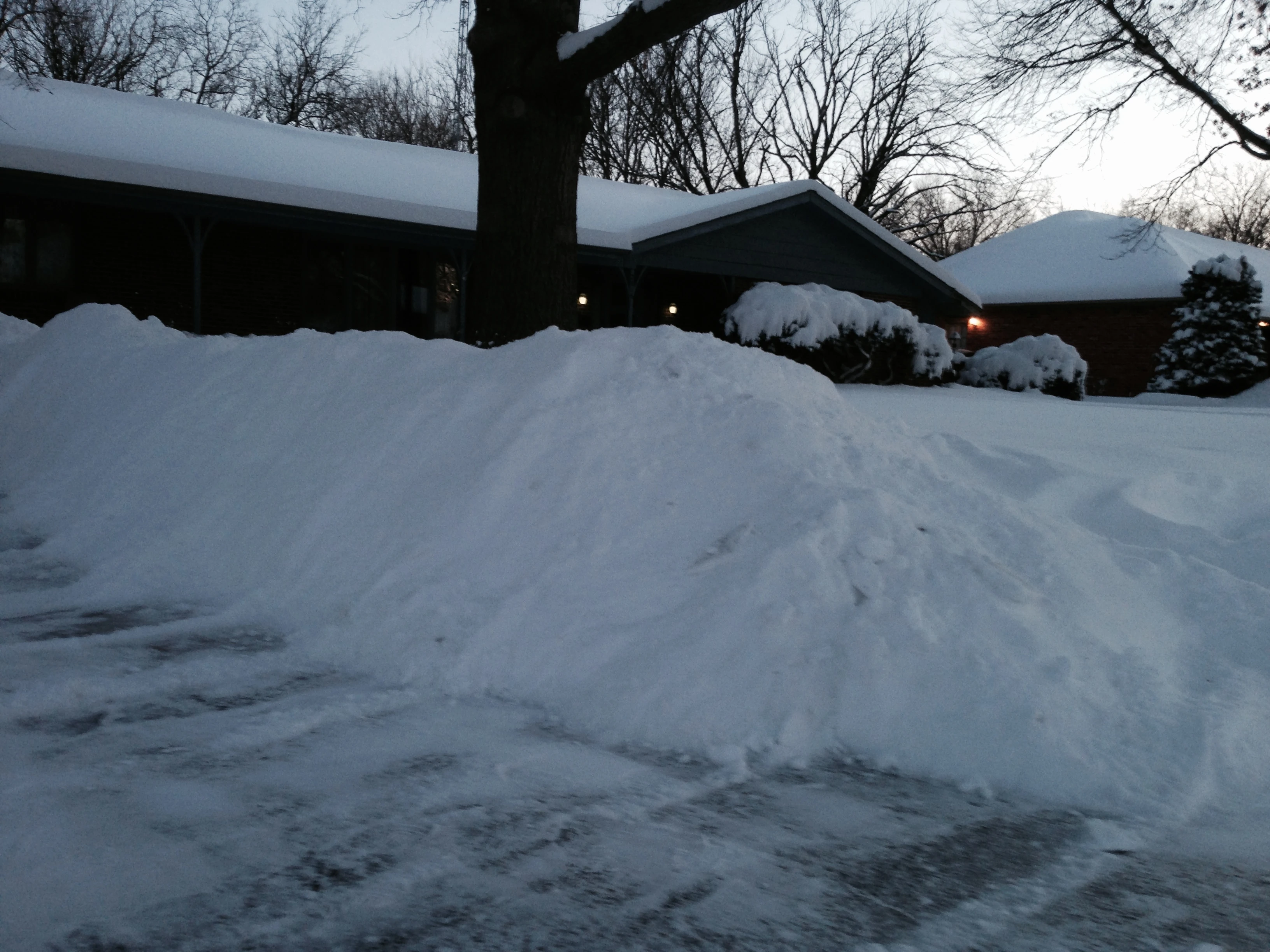 This is pretty unusual for Topeka.