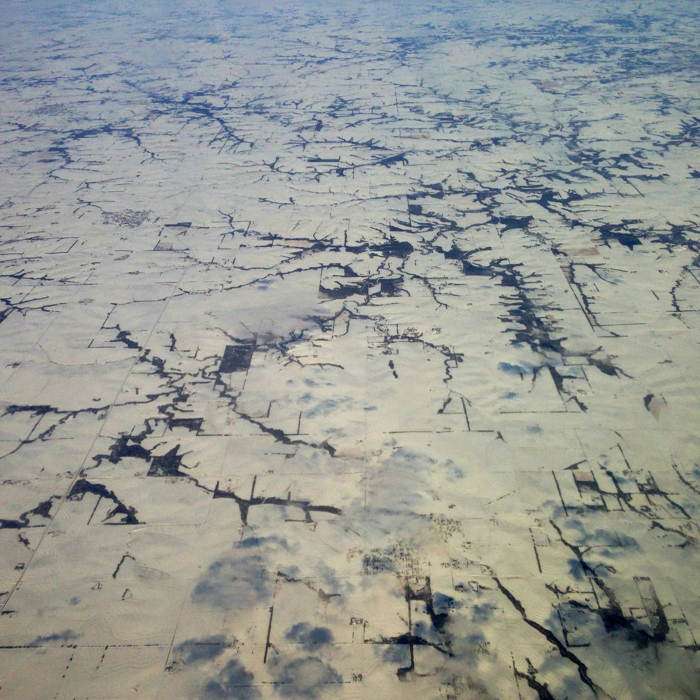 I really like the view from an airplane. I look out the window a ton when I fly.