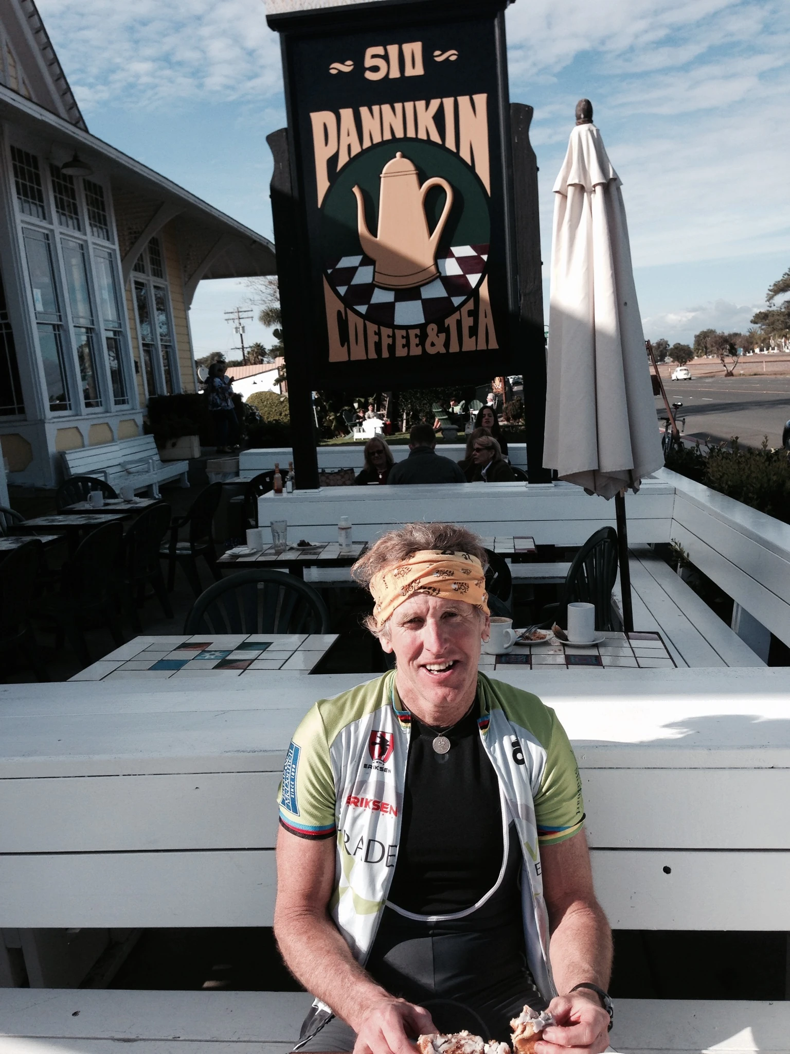 I&rsquo;ll probably ride to to start at the Pannikin in Encinitas. That is 20 miles from La Jolla, so I&rsquo;d already have 40 miles RT before I start.