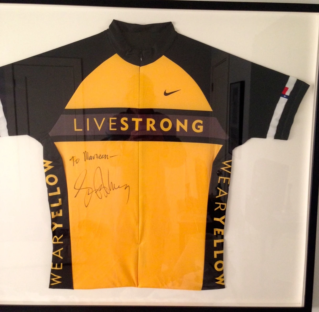 Ann was a big LAF supporter. I&rsquo;m not sure if sleeping under this is a good thing or not.