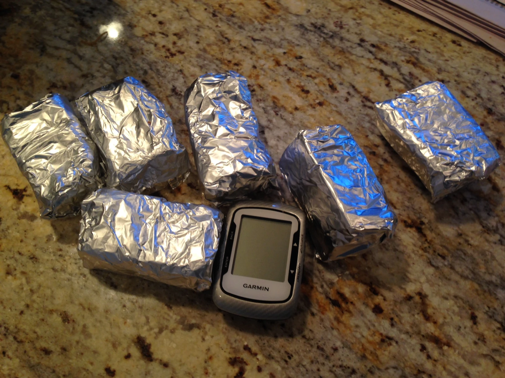 The wrapped them in foil and stuffed them into their jersey pockets. I don&rsquo;t have enough energy to do that nowadays.