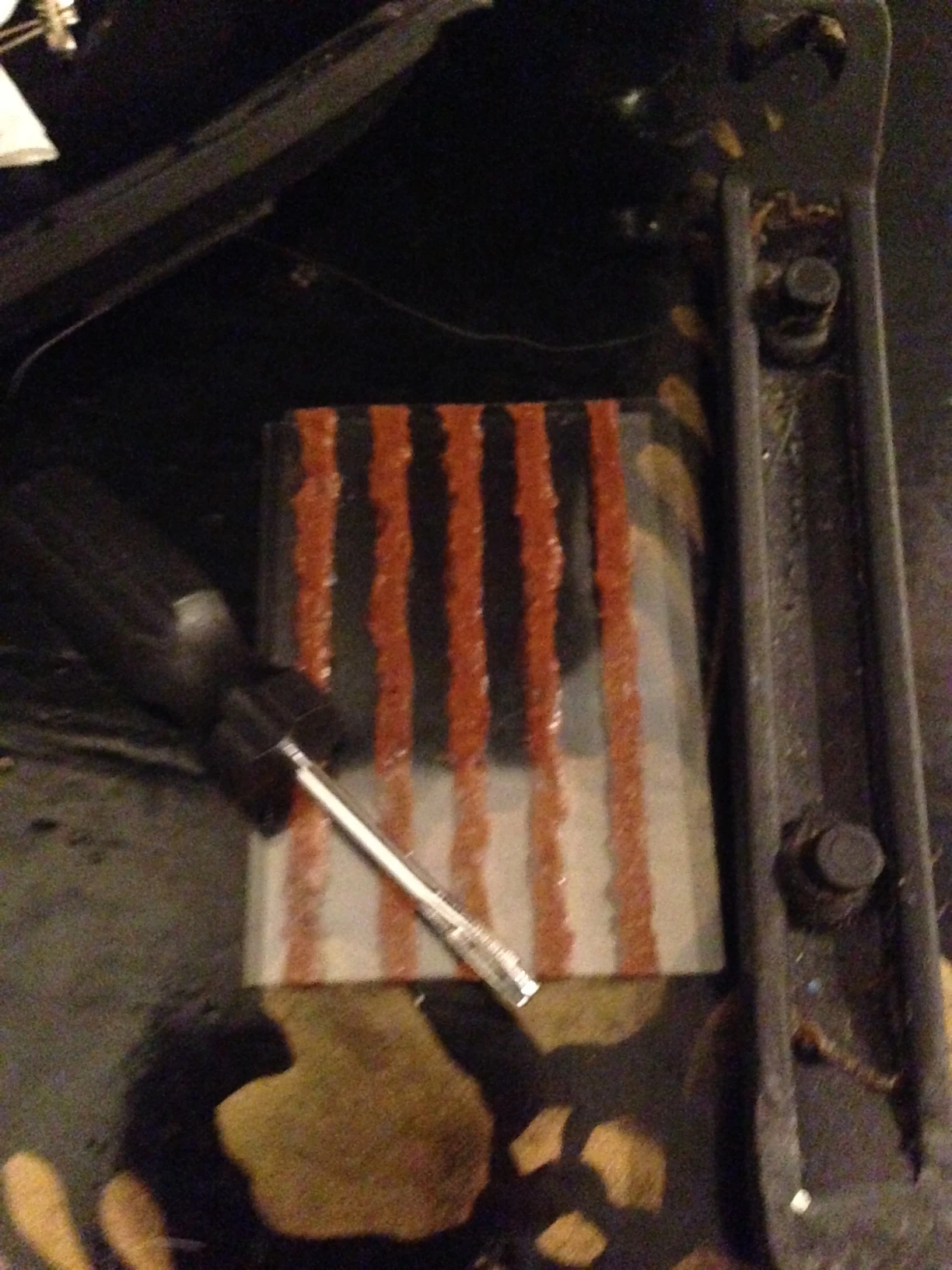 I got some of the plug deals at the Bicycle Sport Shop. I had to call a bunch of shops before I found them. Weird, since I&rsquo;d imagine they are really needed around here.