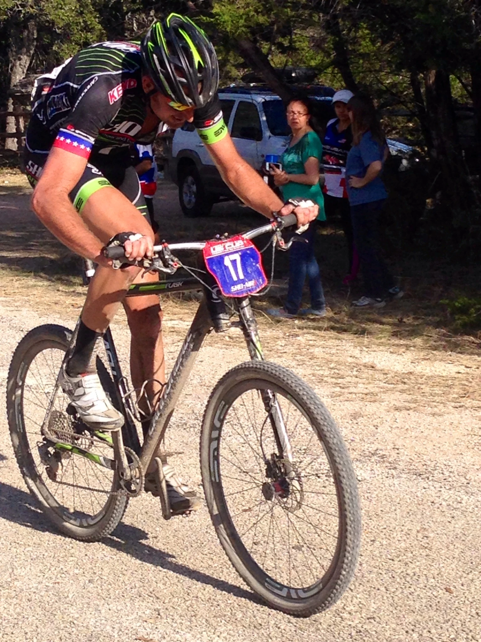 Ryan Trebon coming in a ways later. Both Todd and Ryan looked pretty much done.