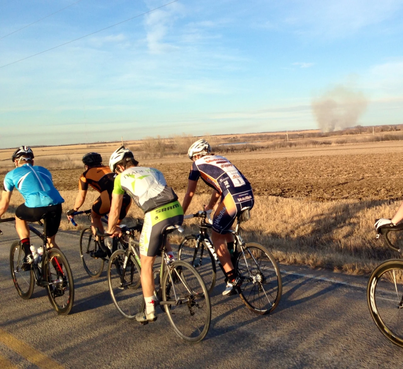 I like the long shadows, but hate the burning of fields, that has just started.