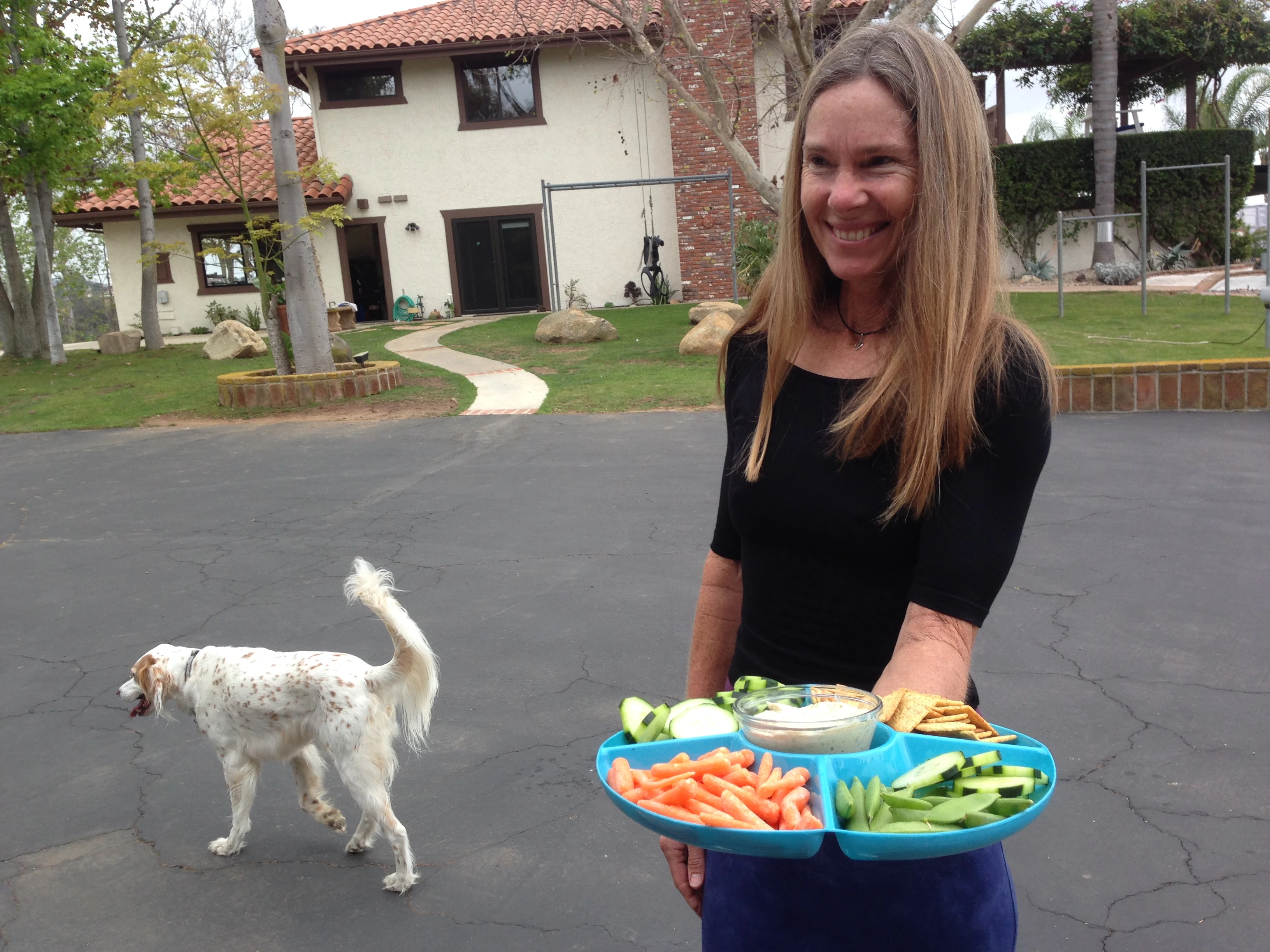 On a &ldquo;normal&rdquo; training ride, I don&rsquo;t usually get presented with a try of treats. This is Patty, who made me an awesome tuna sandwich just a little bit later.