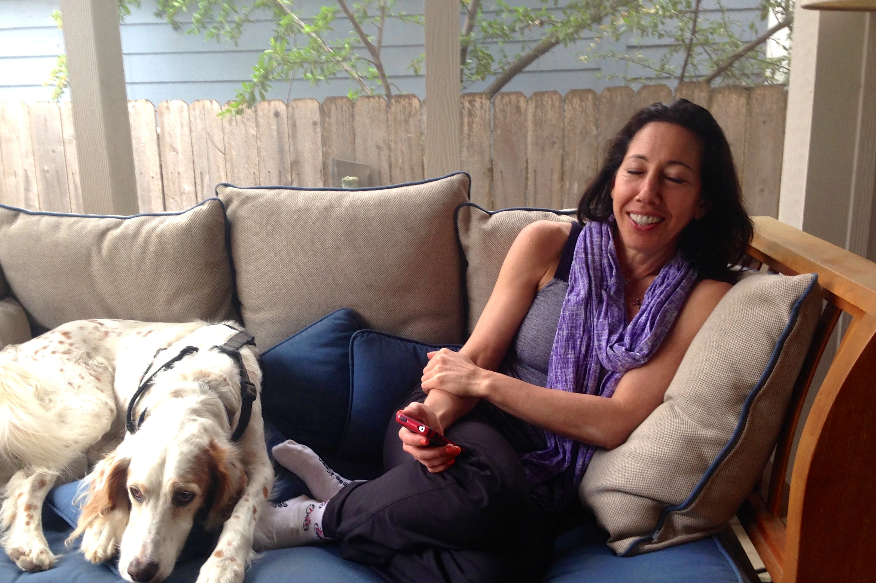 Bromont is going to miss Ann and Lulu. (And I know Ann, not your best photo ever.)