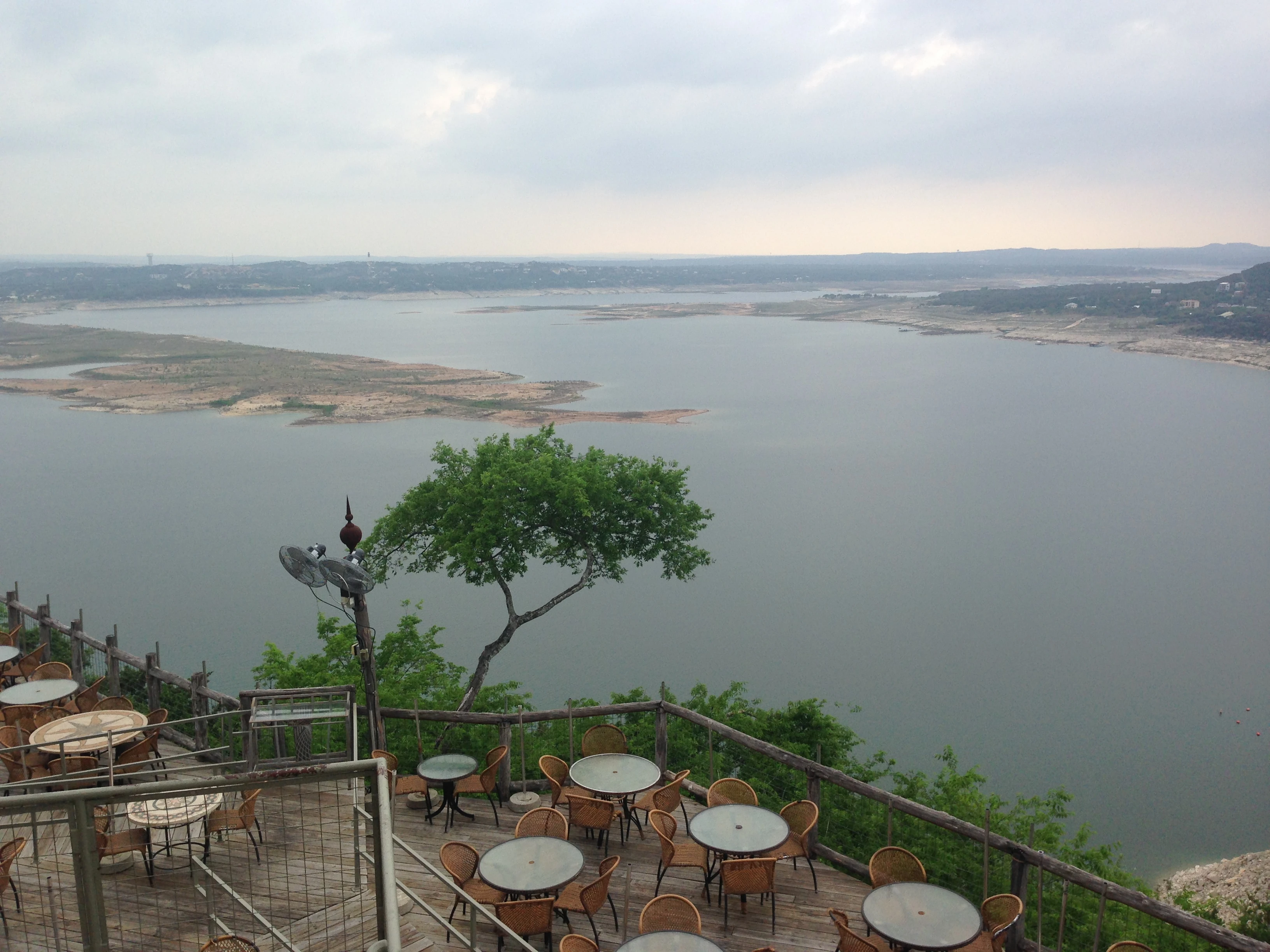 The place is kind of cheesy, but the views are great. The lake is nearing empty though.