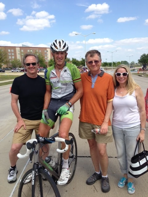 These are a couple friends that has relocated to the Dallas area. Rod Lake on the left and Mark Winkleman and his wife on the right. It was nice catching up. I stayed with Rod and went by Mark&rsquo;s house to check out his bike, and car, collect. It deserves its own post.
