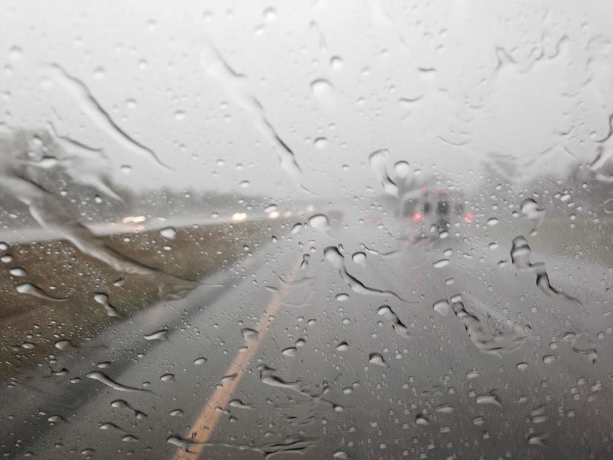 Driving to the race was sketchy.