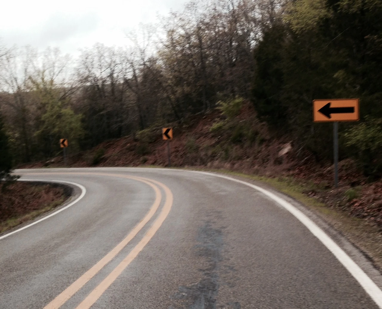 This was the corner that I fell on two years ago.