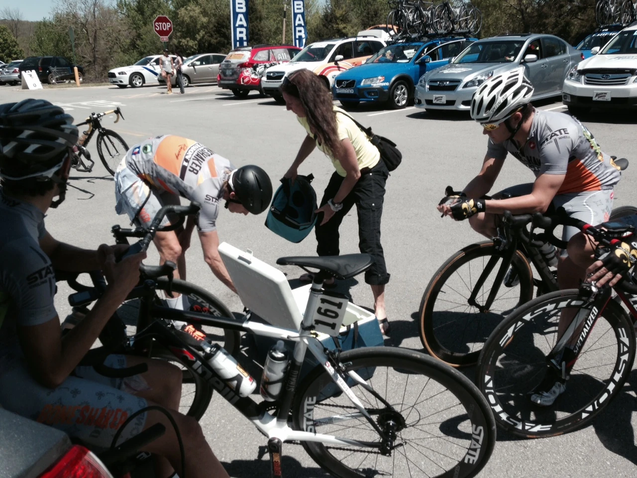 Trudi fed our team, so she is even working when she officially &ldquo;not working&rdquo;. 