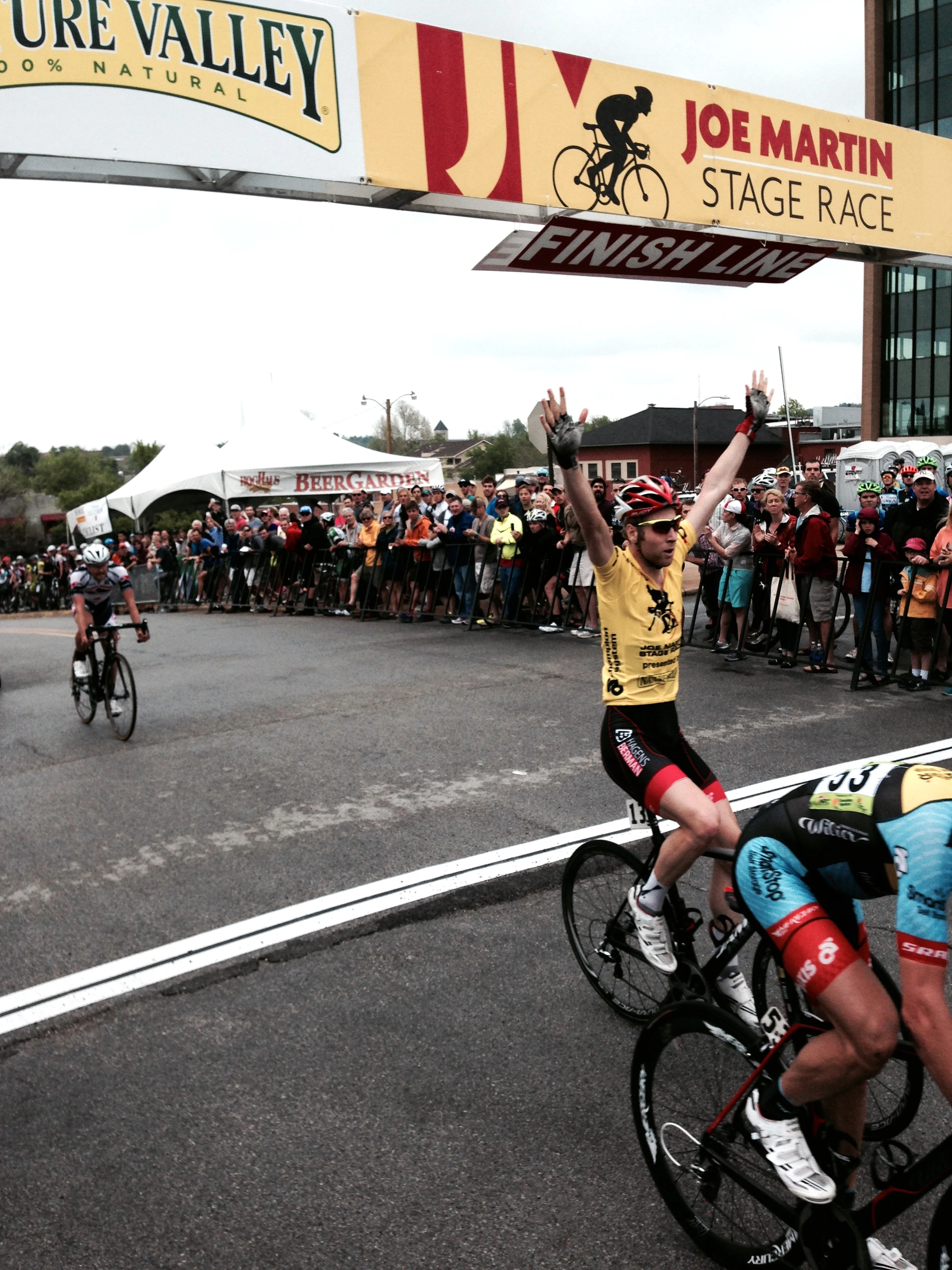 Ian Crane, 3rd on the stage and overall winner.