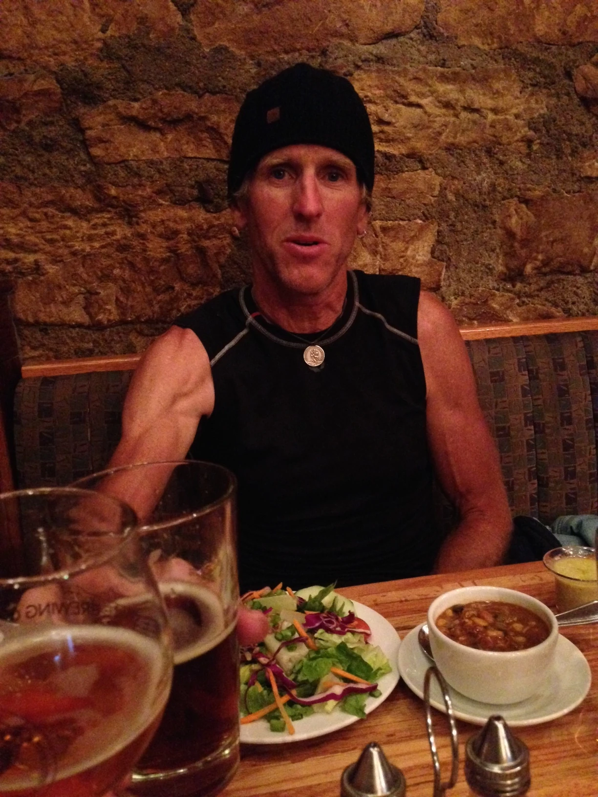 We got back to Lawrence in time to get some food at FreeState.