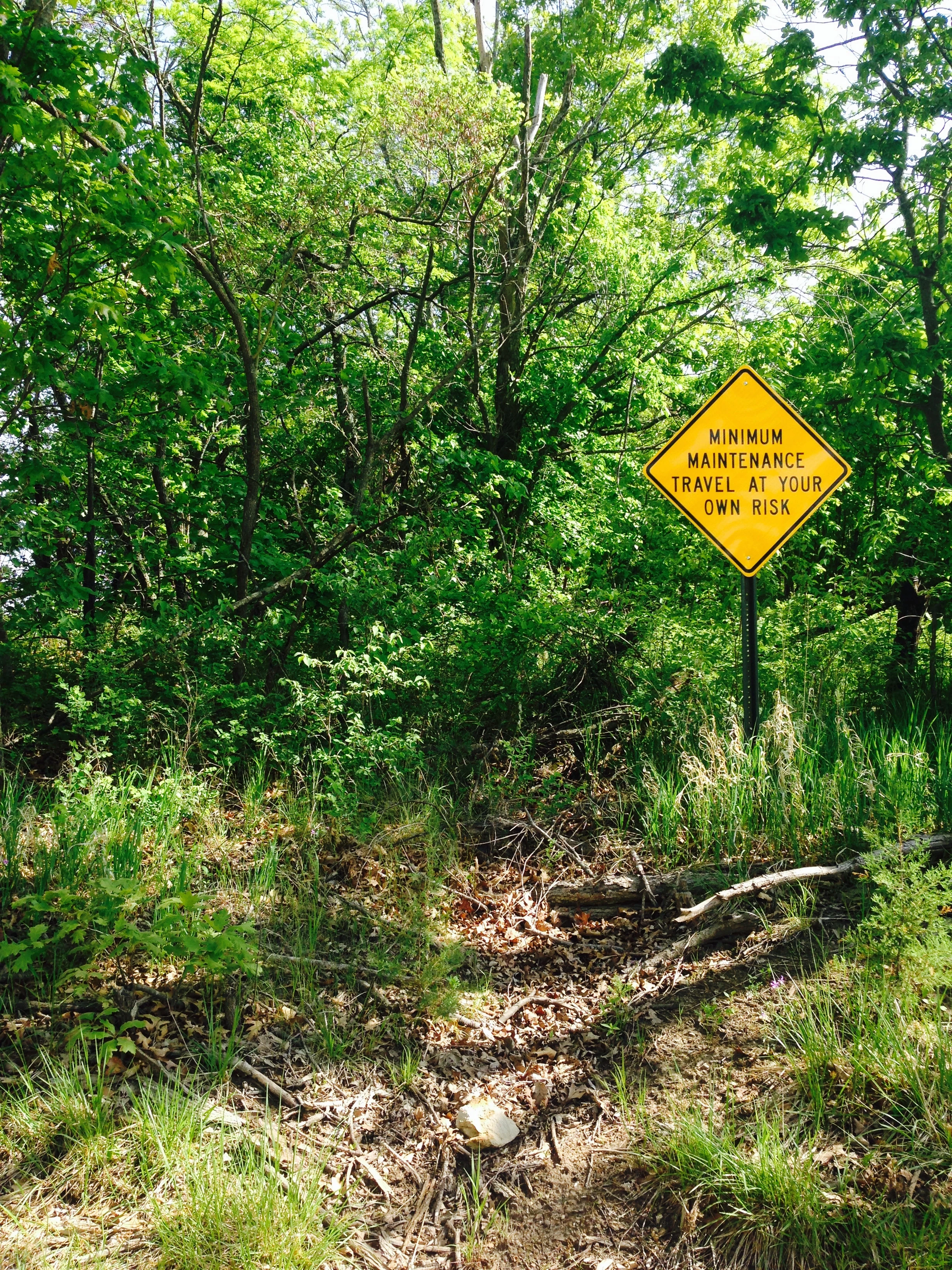 This sign is an understatement.