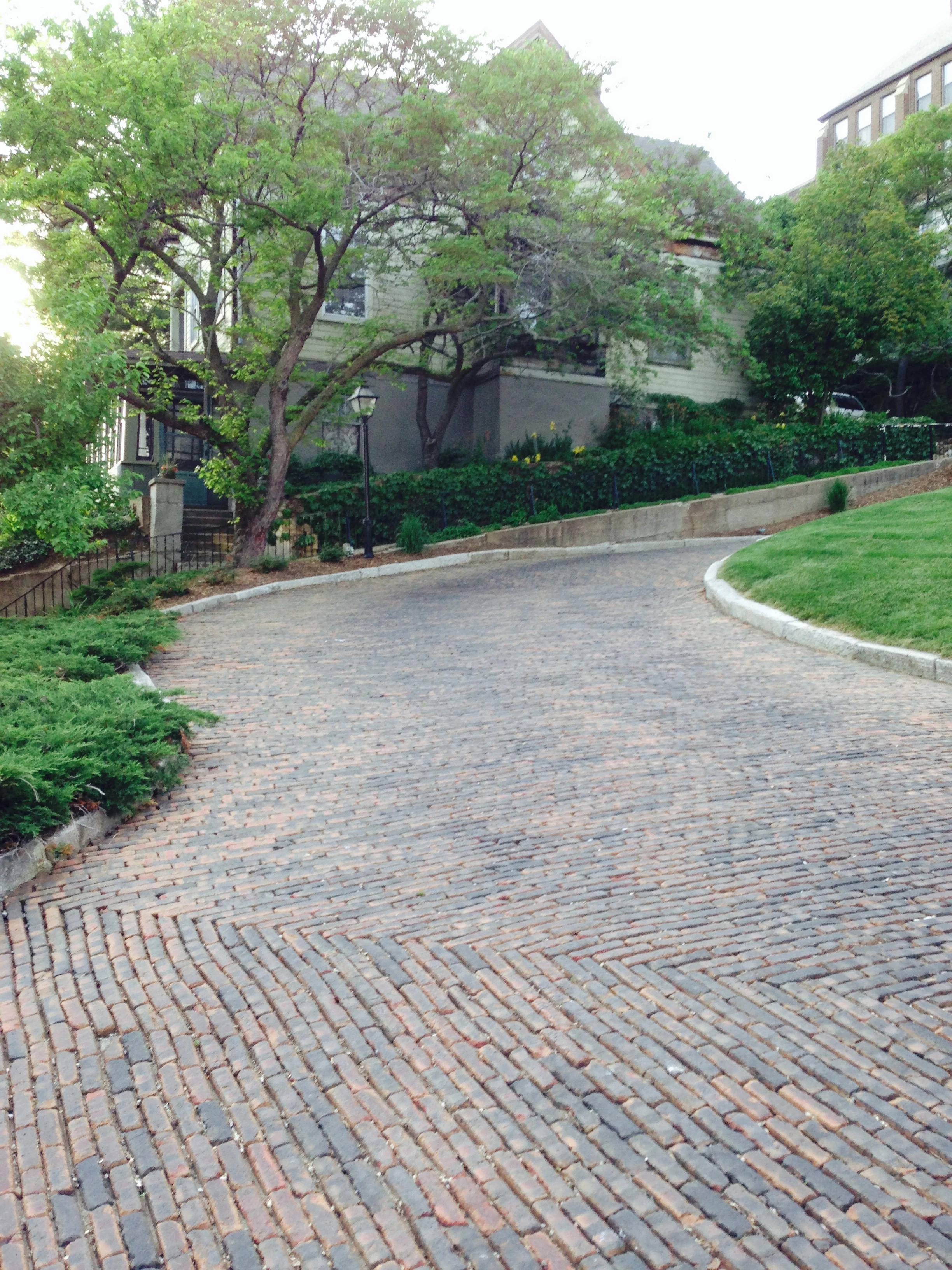 Snake Alley from the bottom.