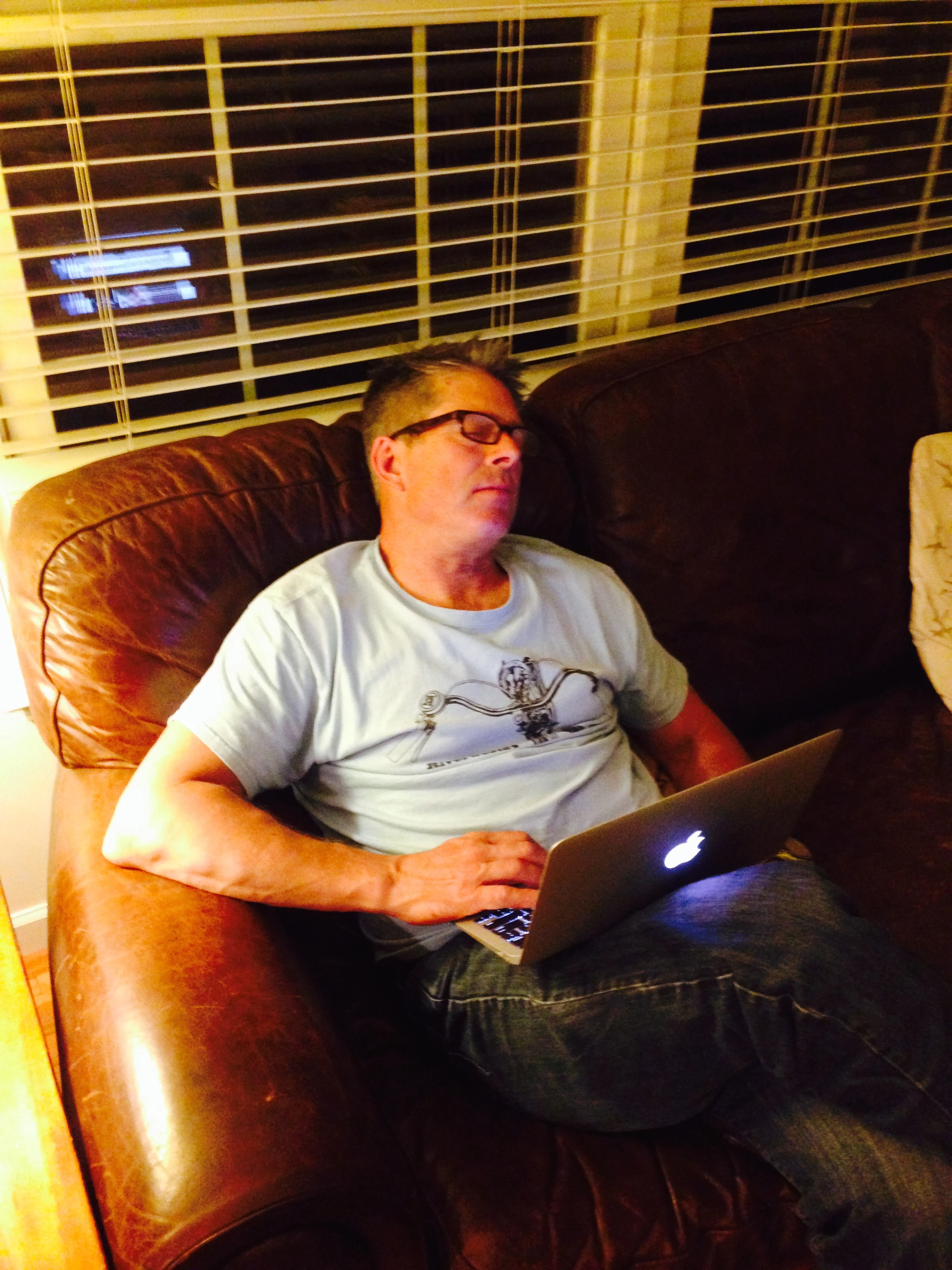 Tom Schuler last night pretty much passed out. He&rsquo;d been out setting up todays course since 4 am and it was 11 pm.