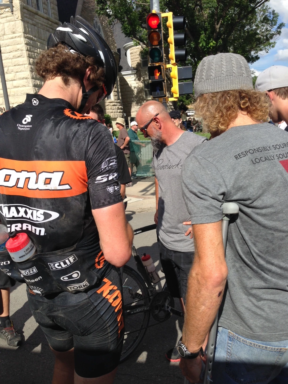 Barry seemed pretty good with the whole experience. He was unlucky, flatting early, but said that Brian was a level above everyone else, which is true.