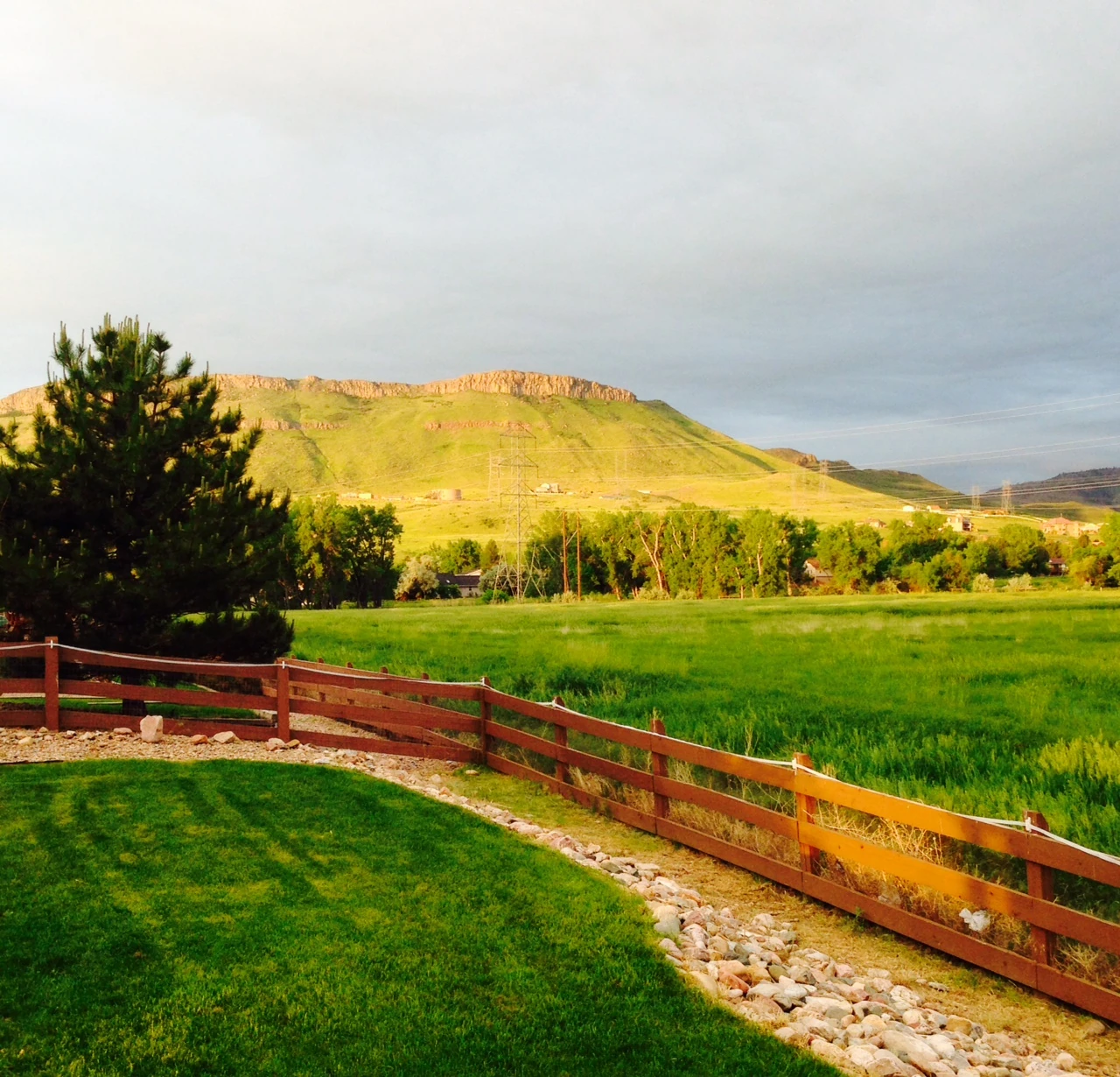 Not a bad view to wake up to.