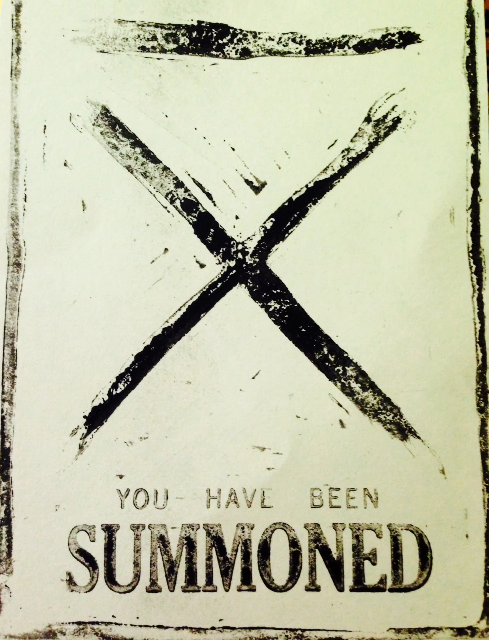 The Roman Numeral for 10,000 is an “X” with a line above it. Pretty cool logo.