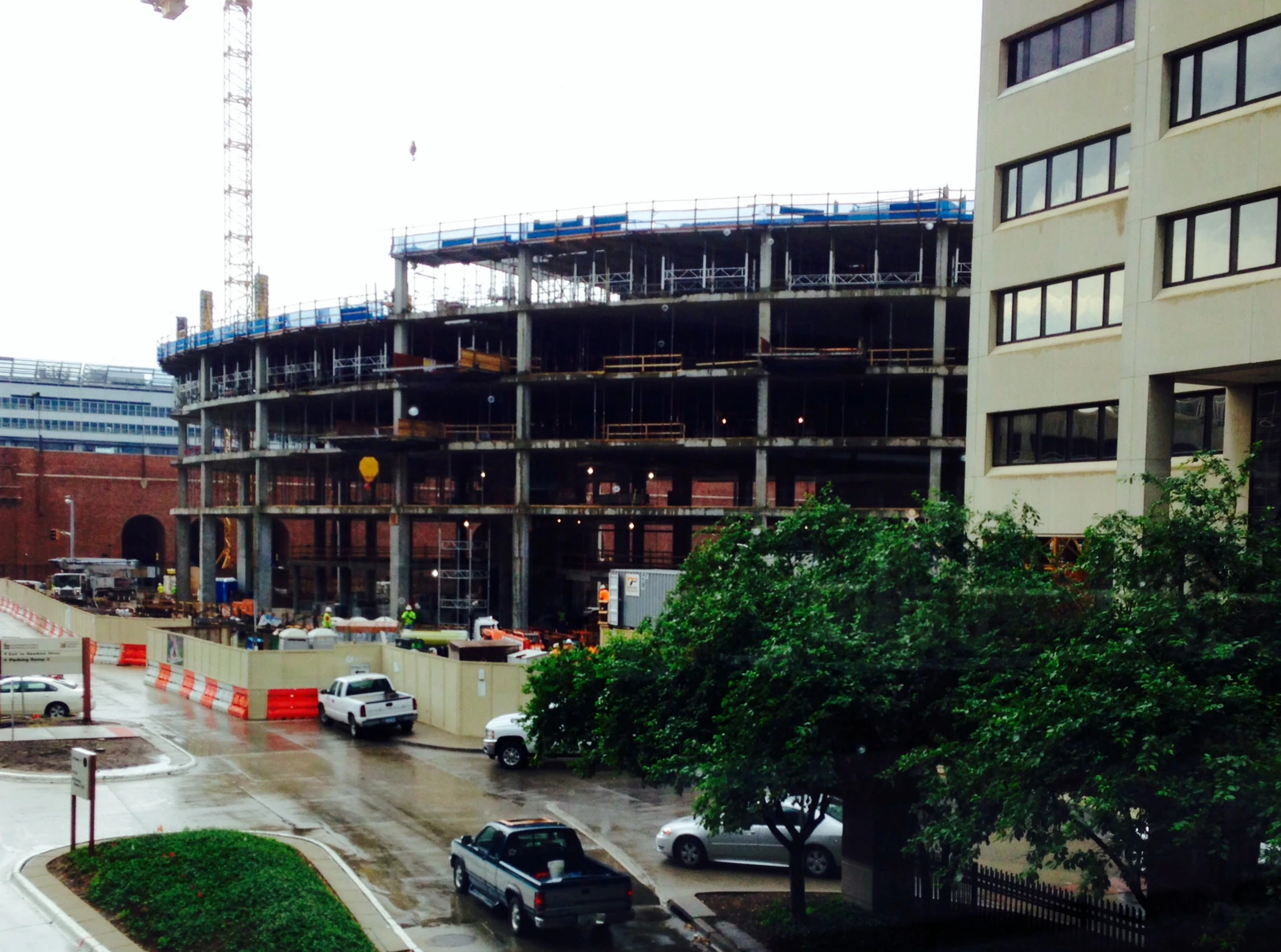 The U of Iowa hospital is huge and they are still adding on. It seems like even hospital in the country is constantly under construction.