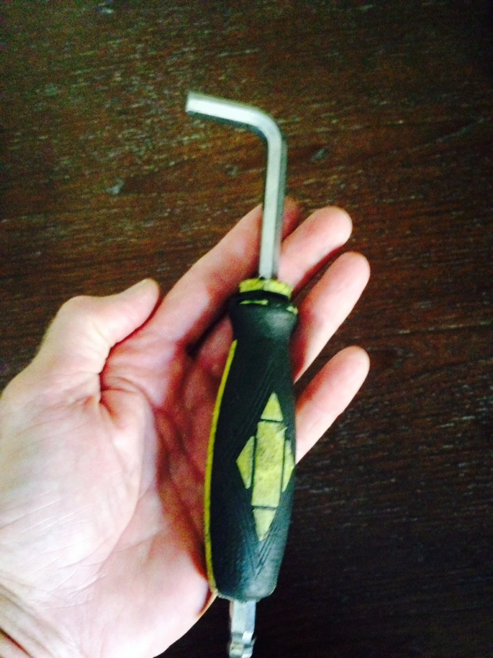 The pedal wrench. I still have it in my possession. I&rsquo;m wondering if I should check my bag on the way home. 