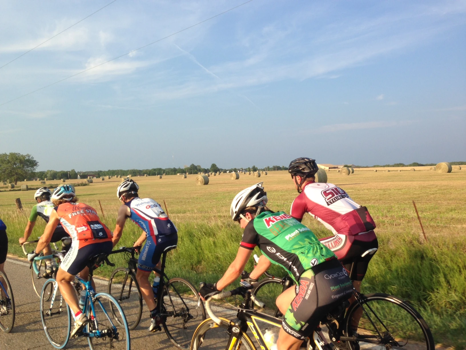 It is super nice around Northeastern Kansas right now. It seems like we got a lot of hay this year.