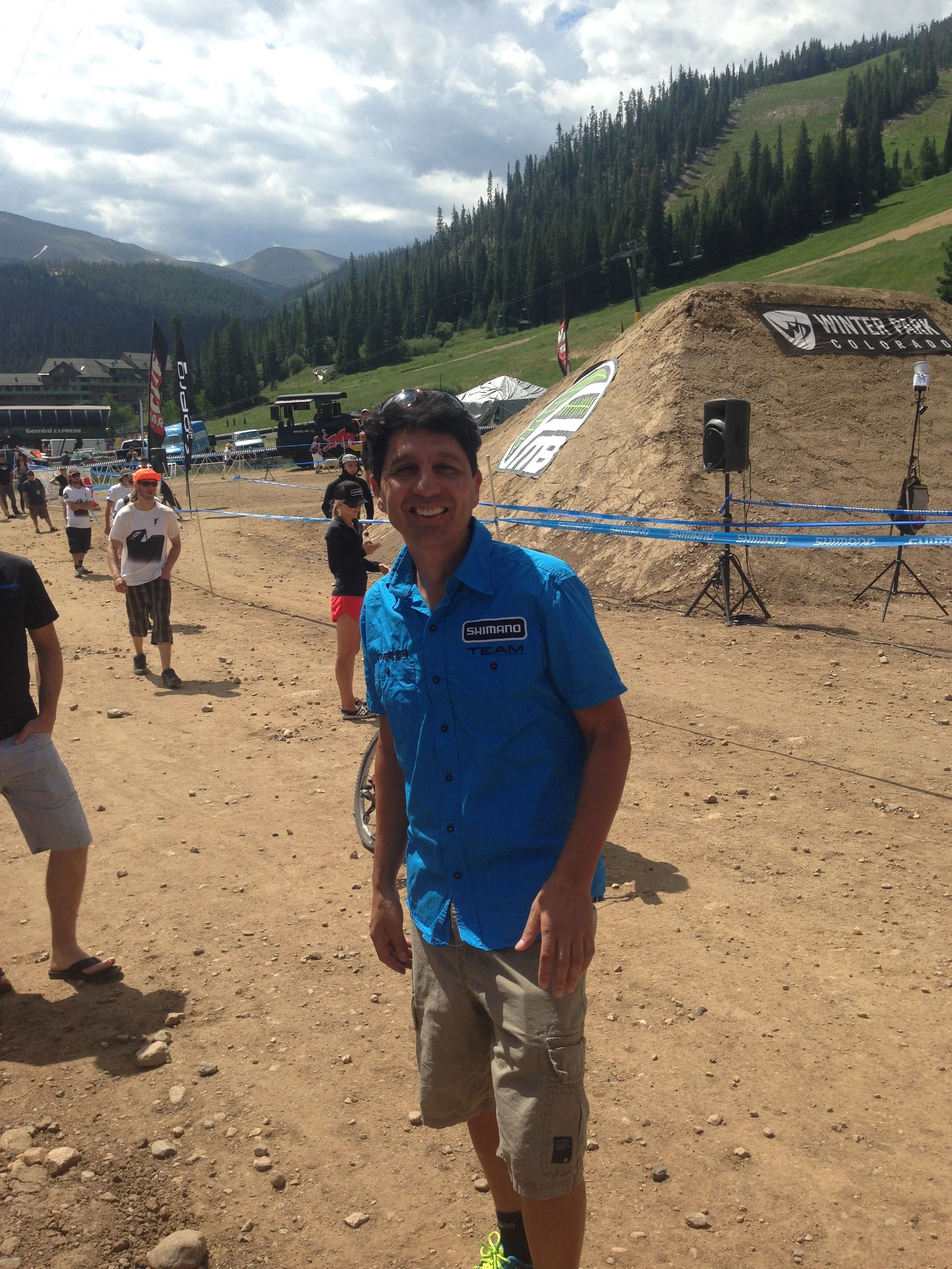 This is Jesse from Shimano. A super nice guy and friend.