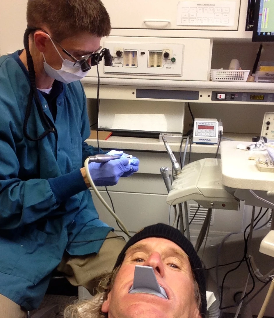 Dr. Gilmer doing his thing.