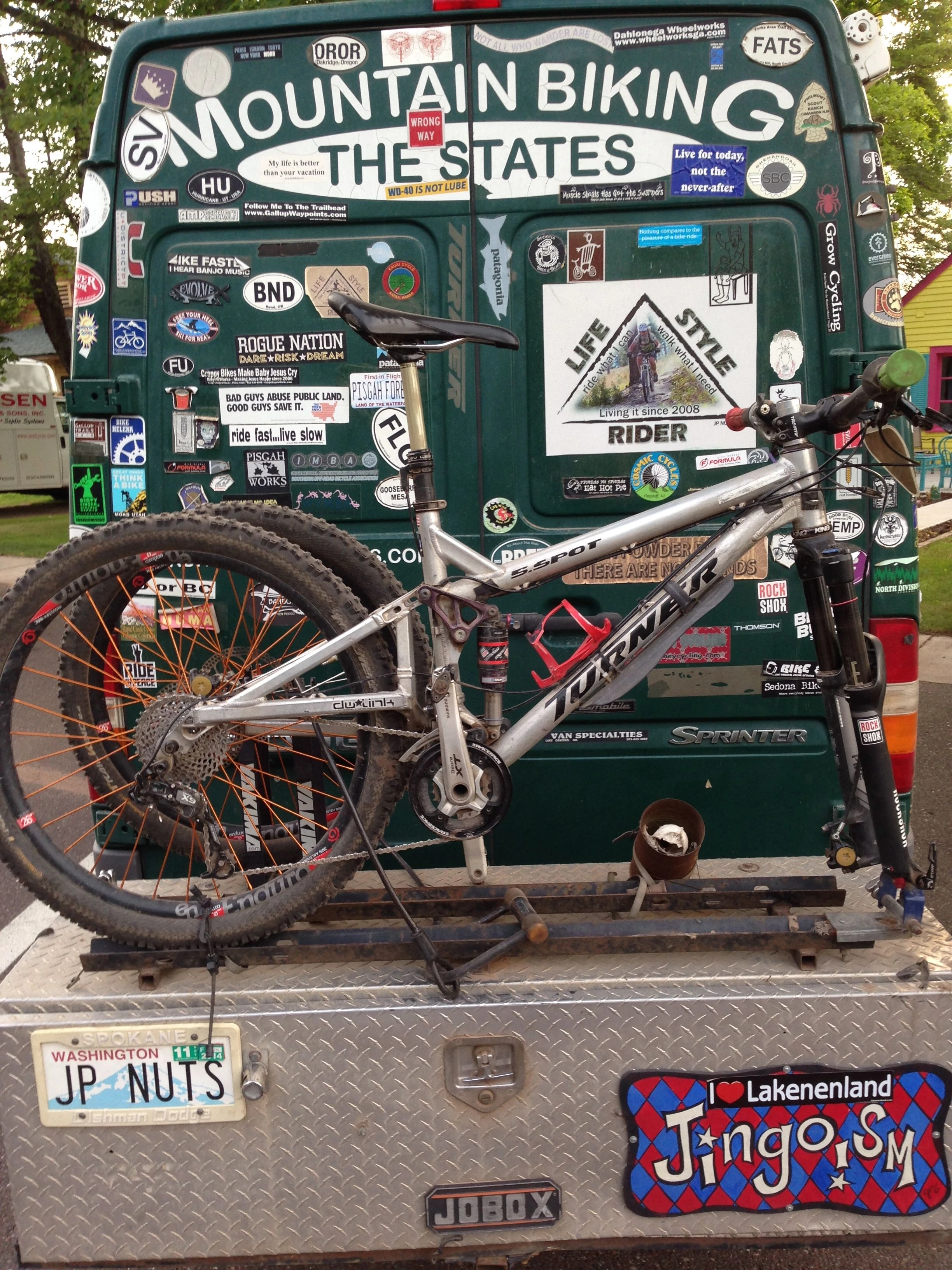 Craig&rsquo;s Sprinter van.