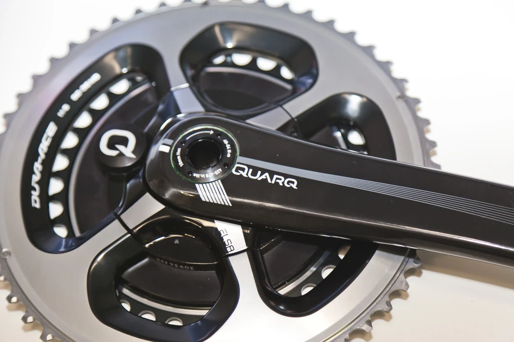 I&rsquo;m using a Quarq Elsa, with Shimano rings on my road bike.