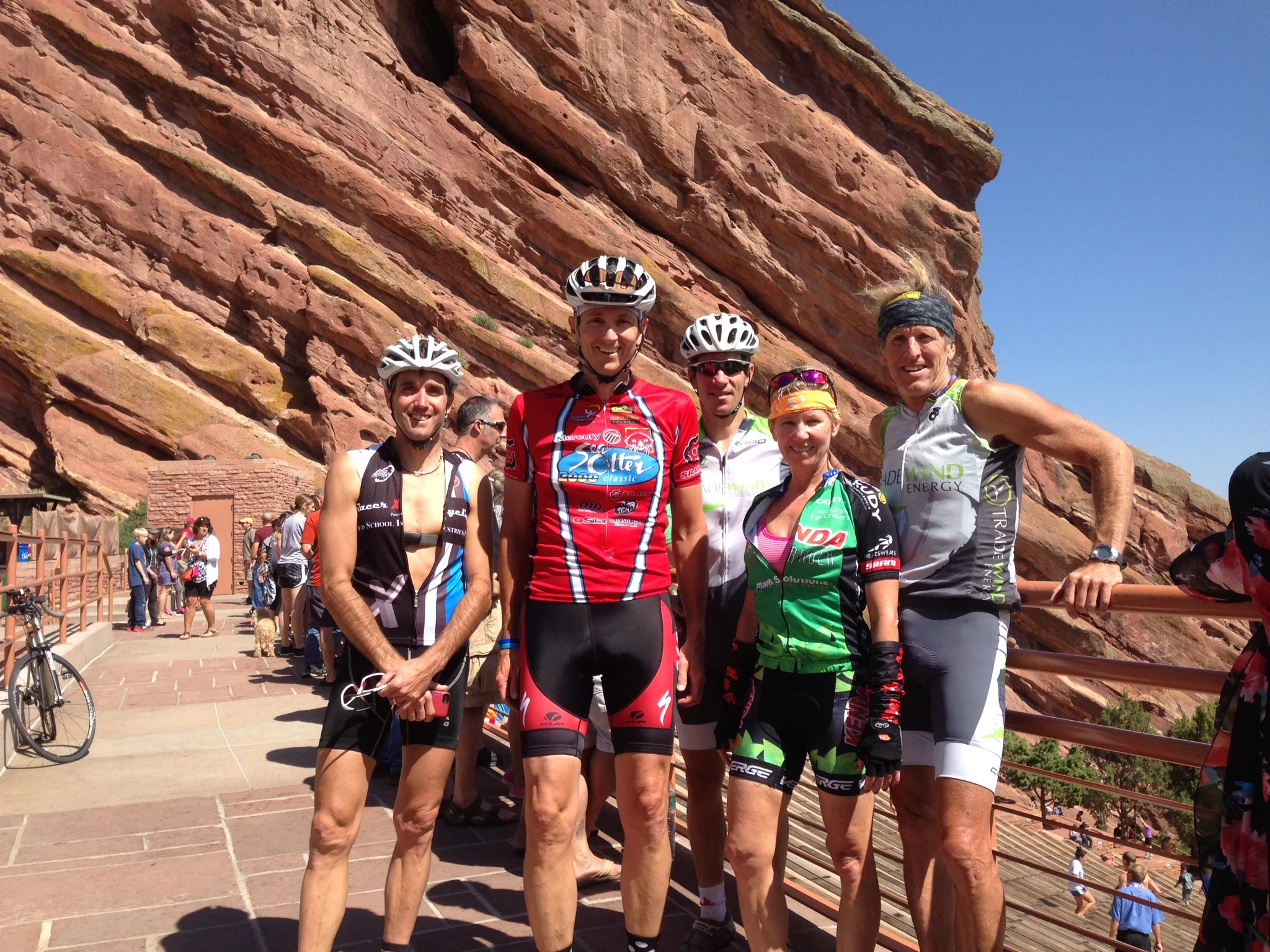 Our group at Red Rocks yesteray.