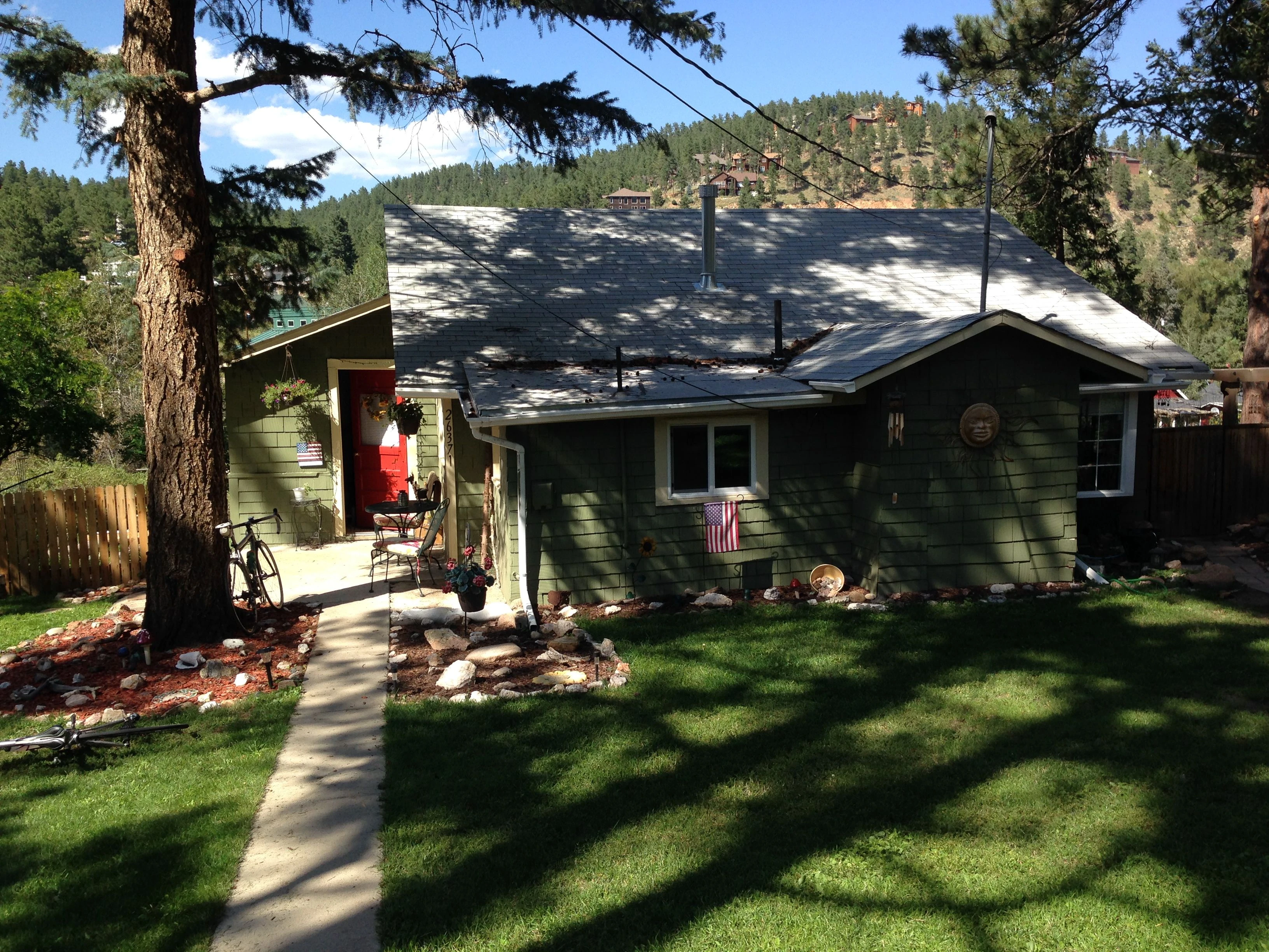 Their house is very cute.