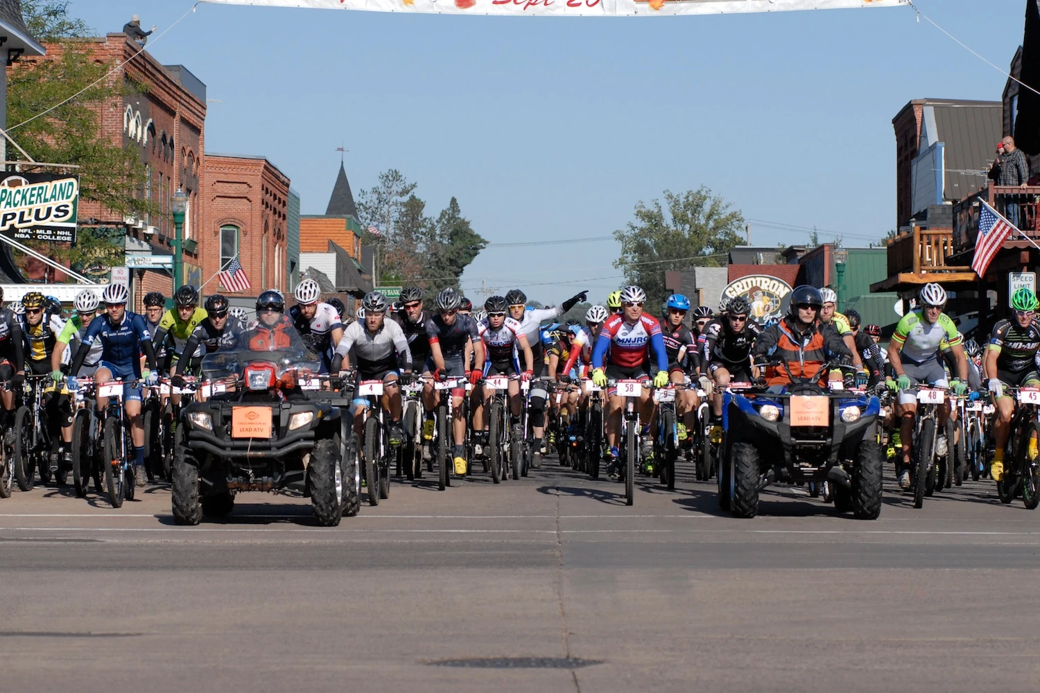 The start is always fun. 