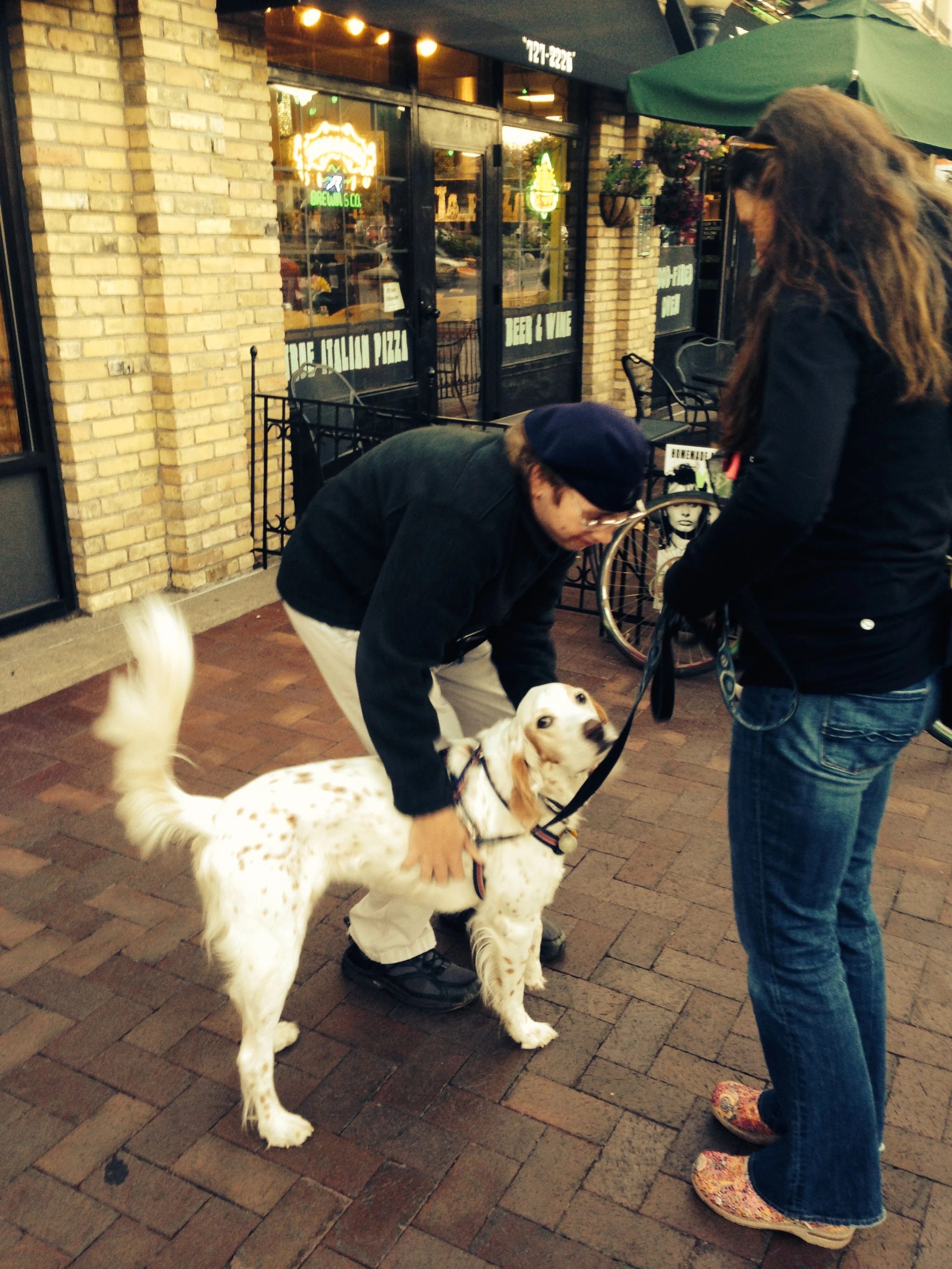 Bromont was getting some attention on Canal Park in Duluth.