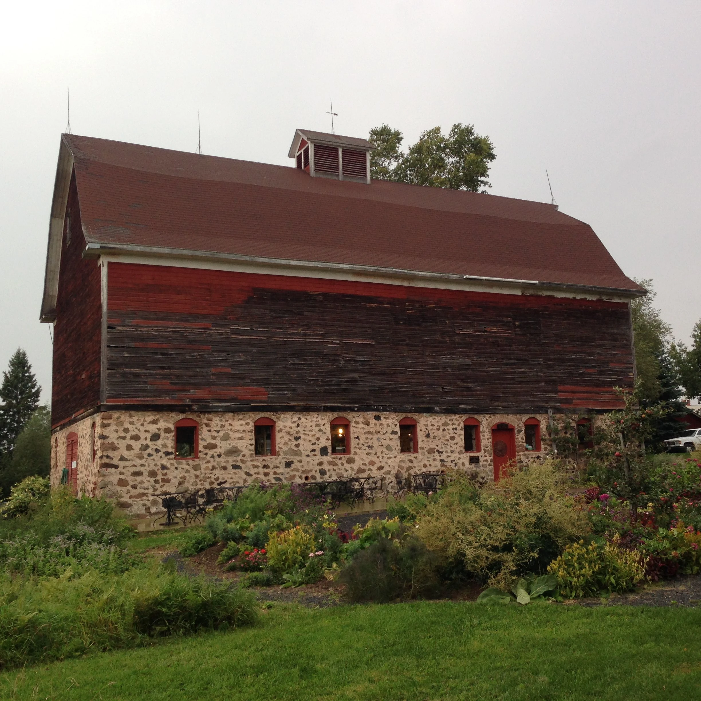 We stopped at an apple orchard outside Bayfield.