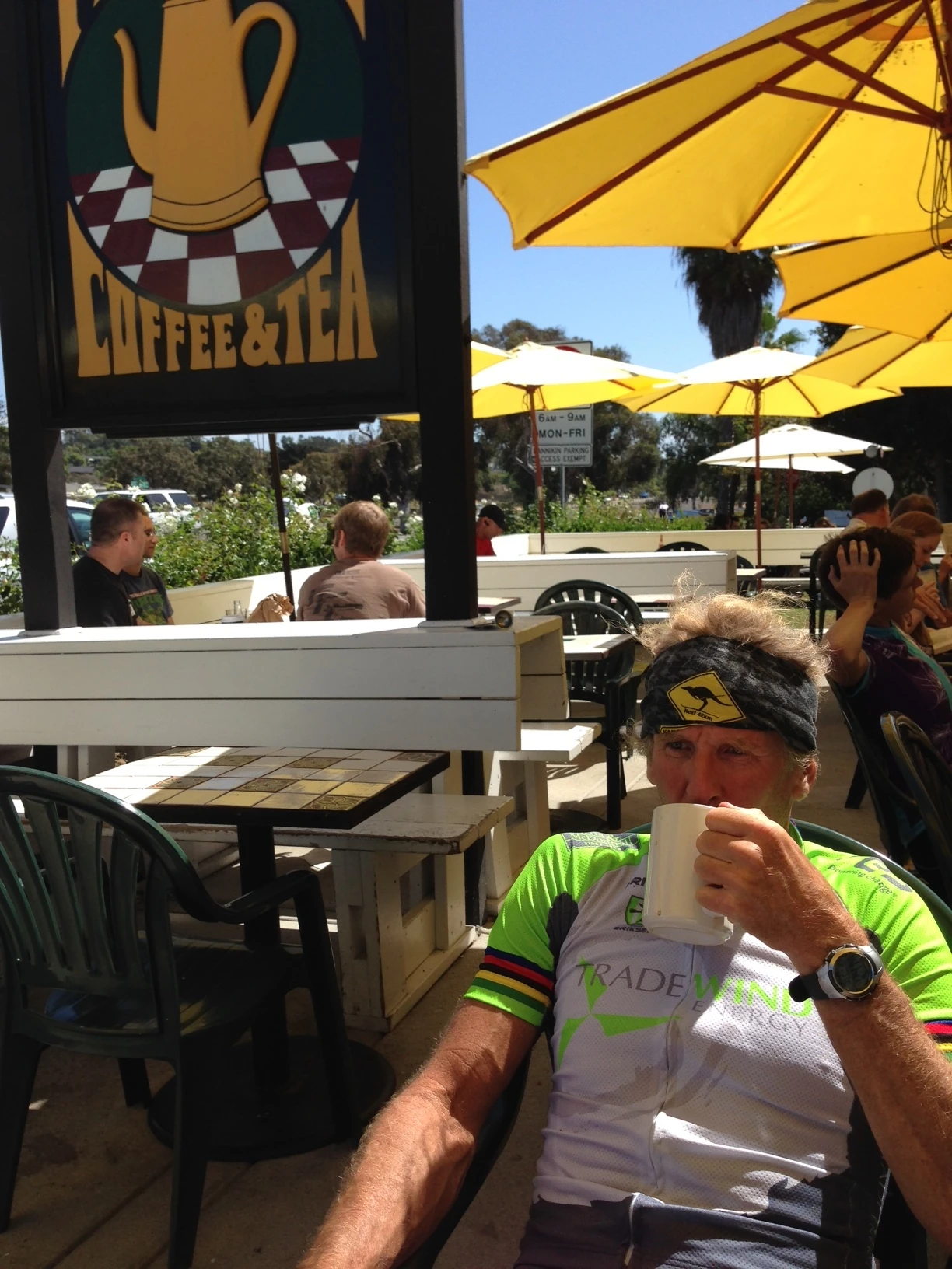 Stopping at Pannikin.