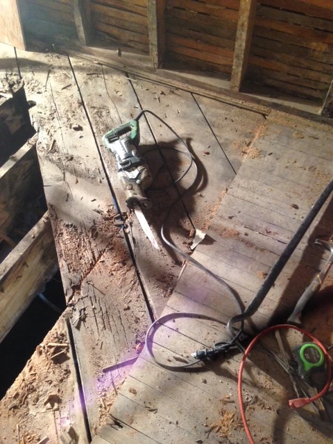 There is a ton of demolition to do.