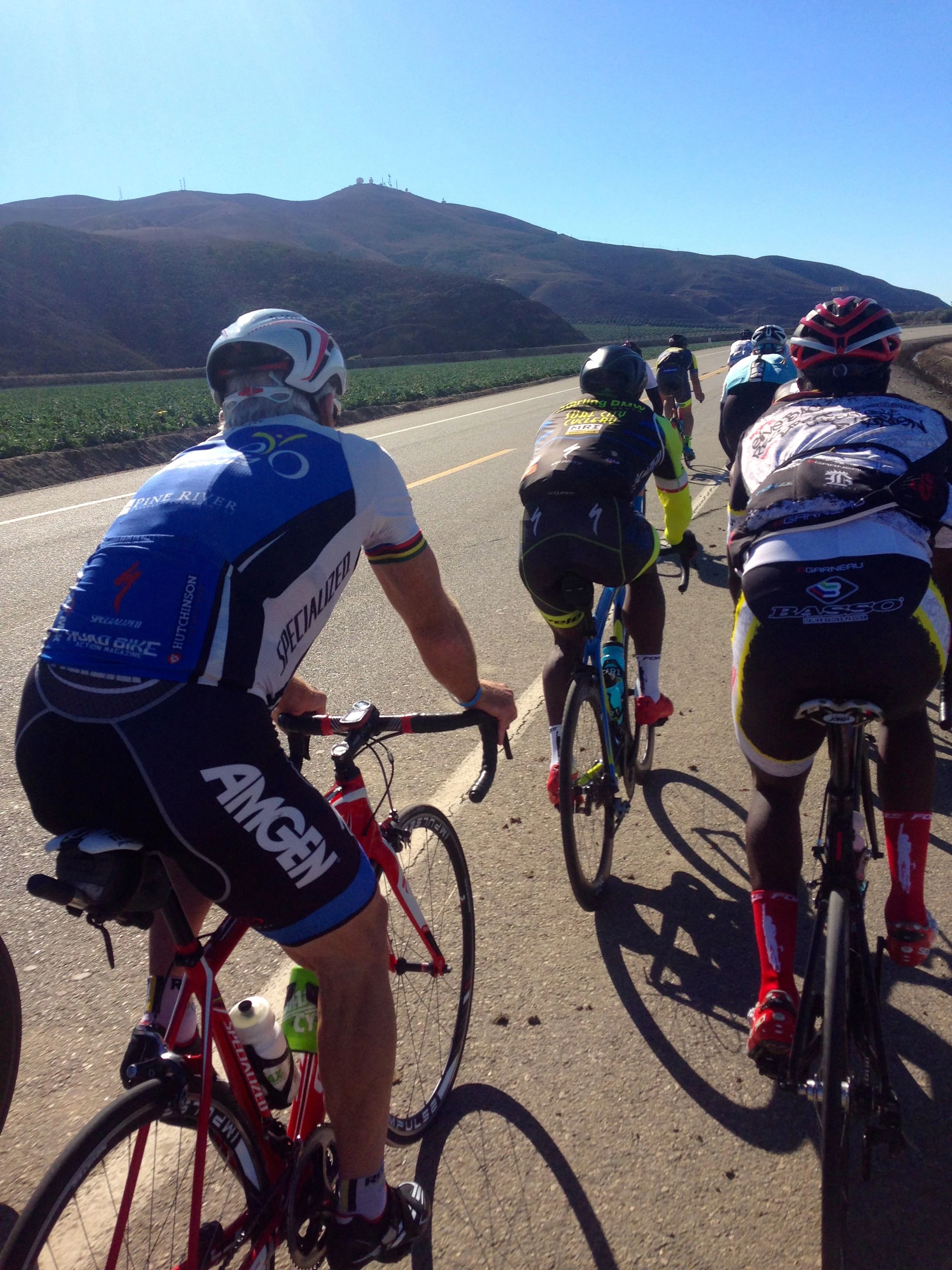 This is Thurlow on the left and Rahsaan Bahati on the right, when it started getting pretty quick early.