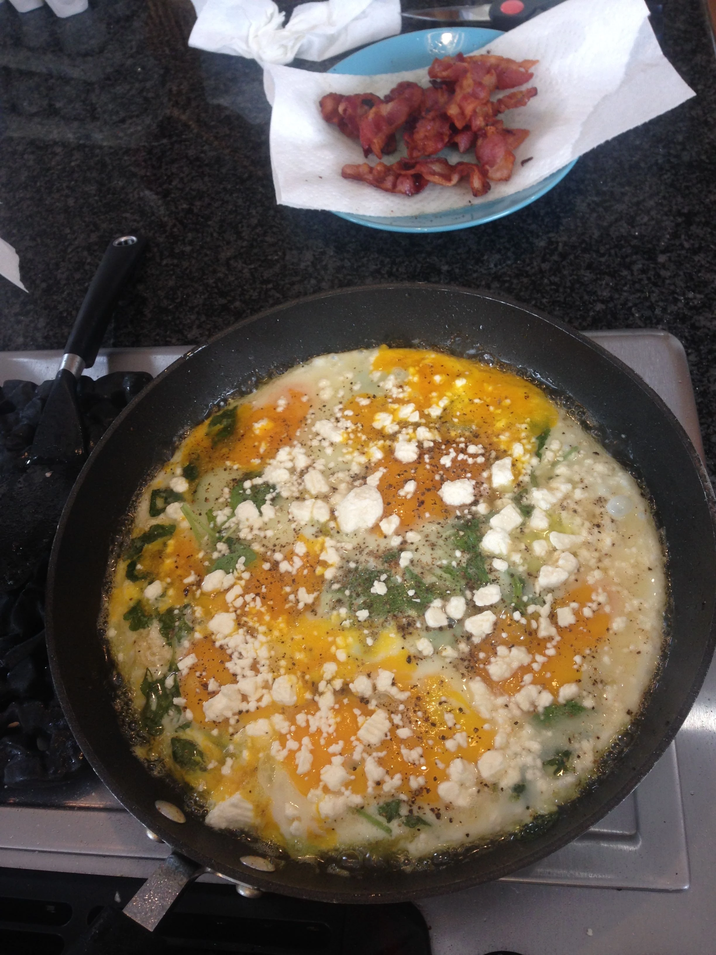 Vincent made me a great breakfast this morning.