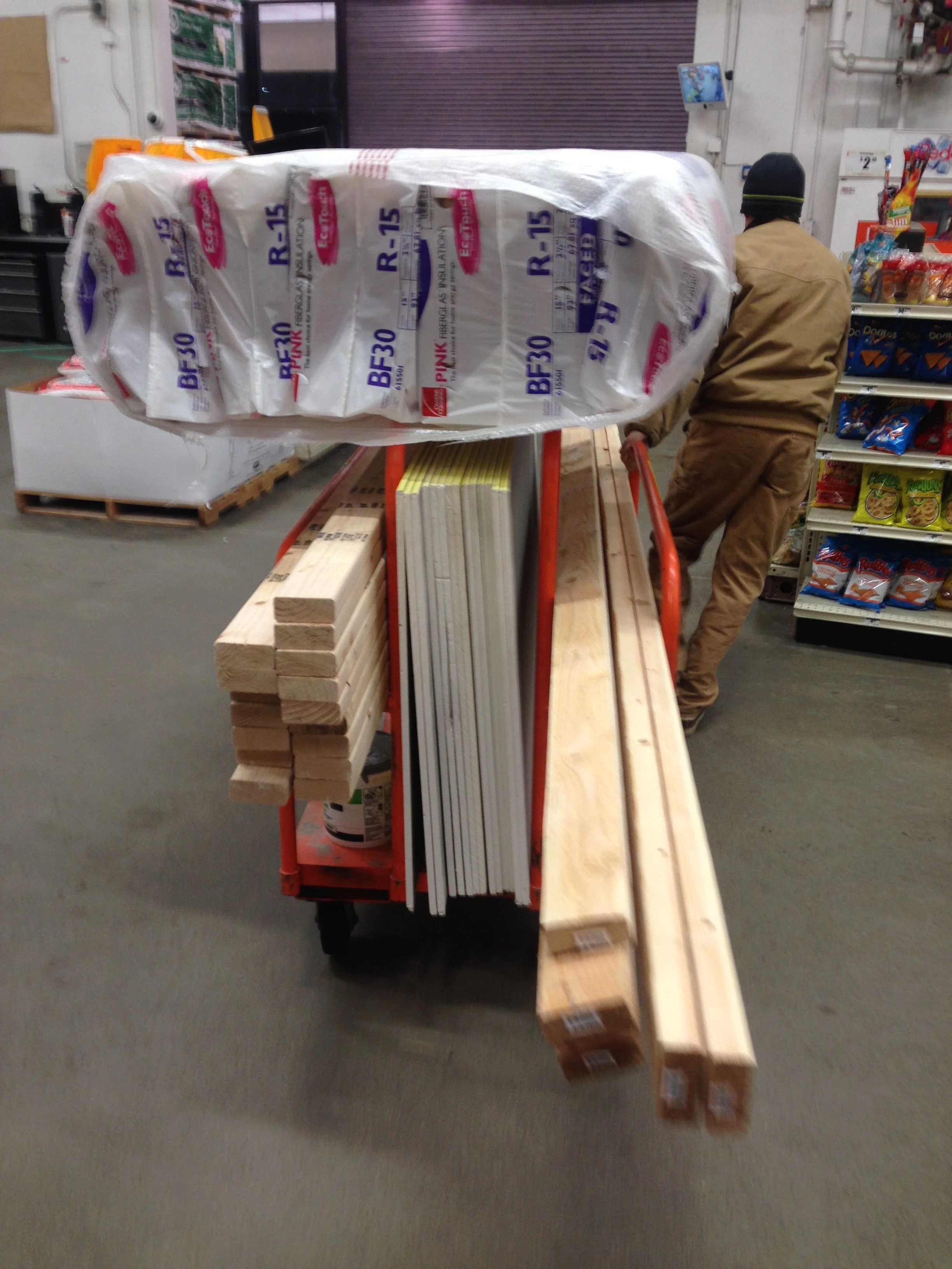 Seems like the only time I get out of the house is to go to HomeDepot. 