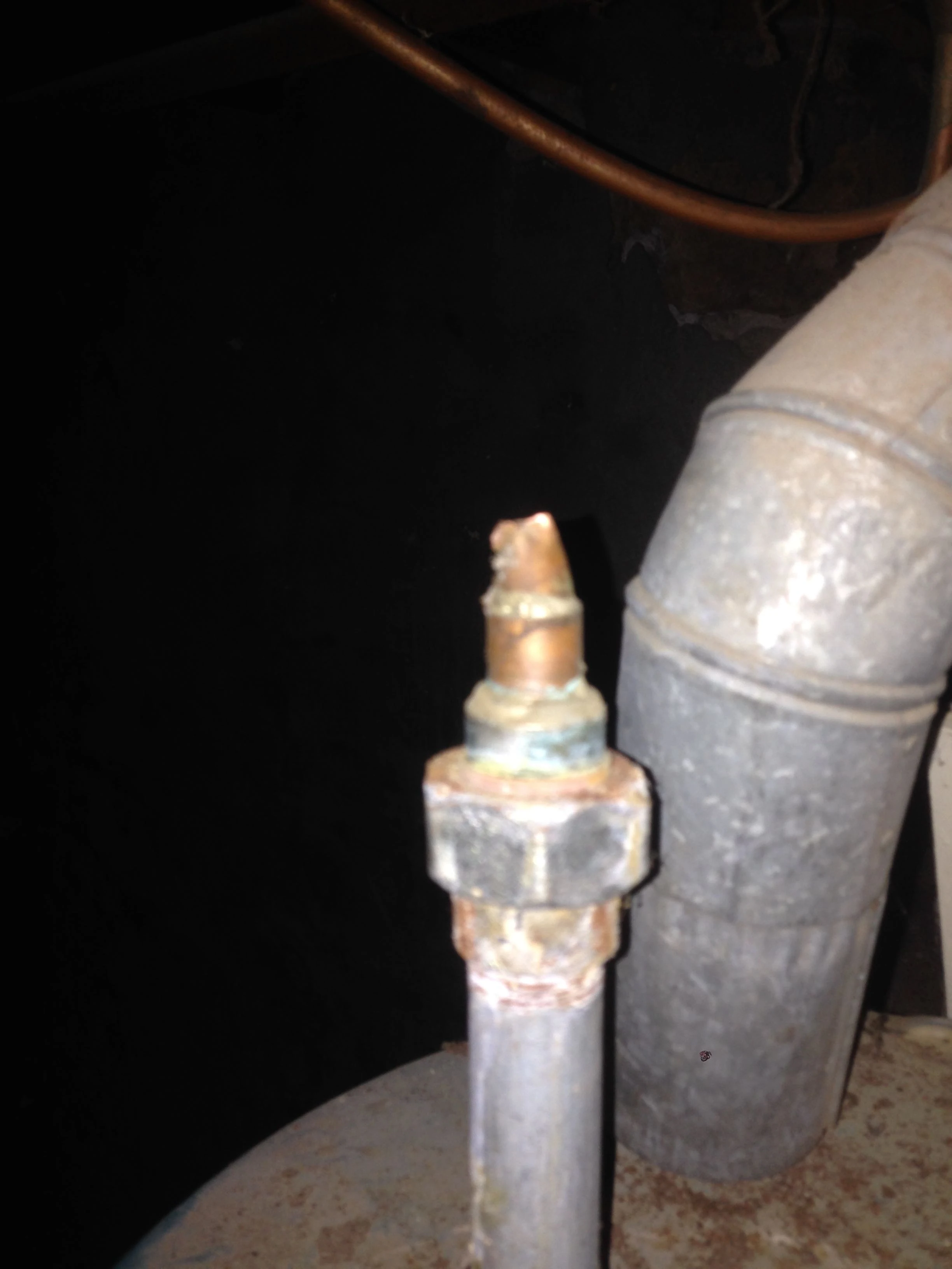 They only got about half the copper pipes.