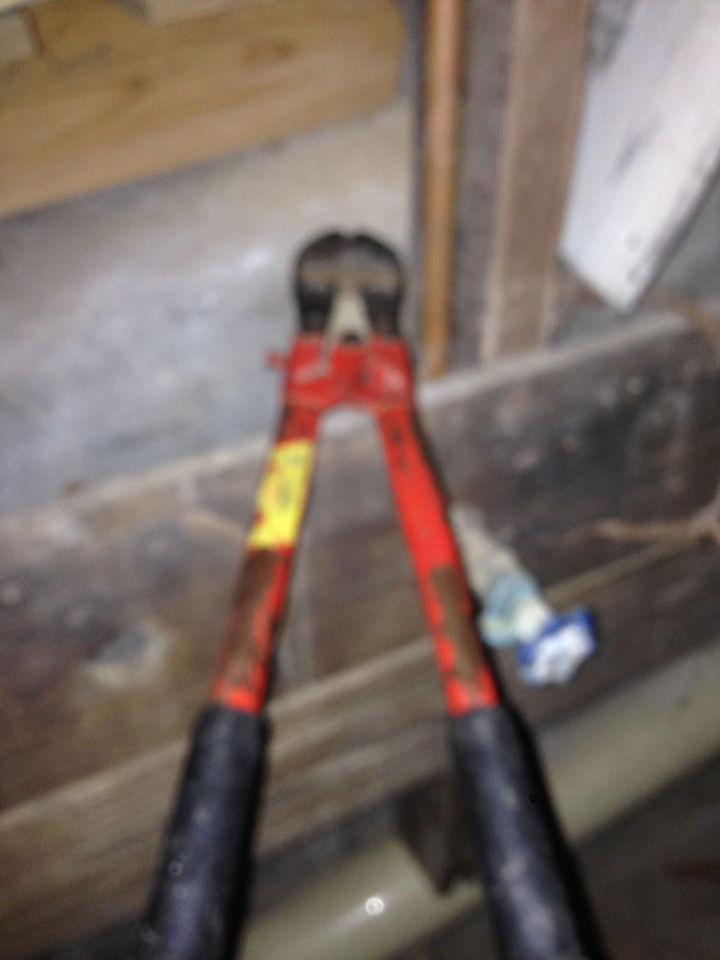 I found these down the basement. I hate these without the proper tools for the job!