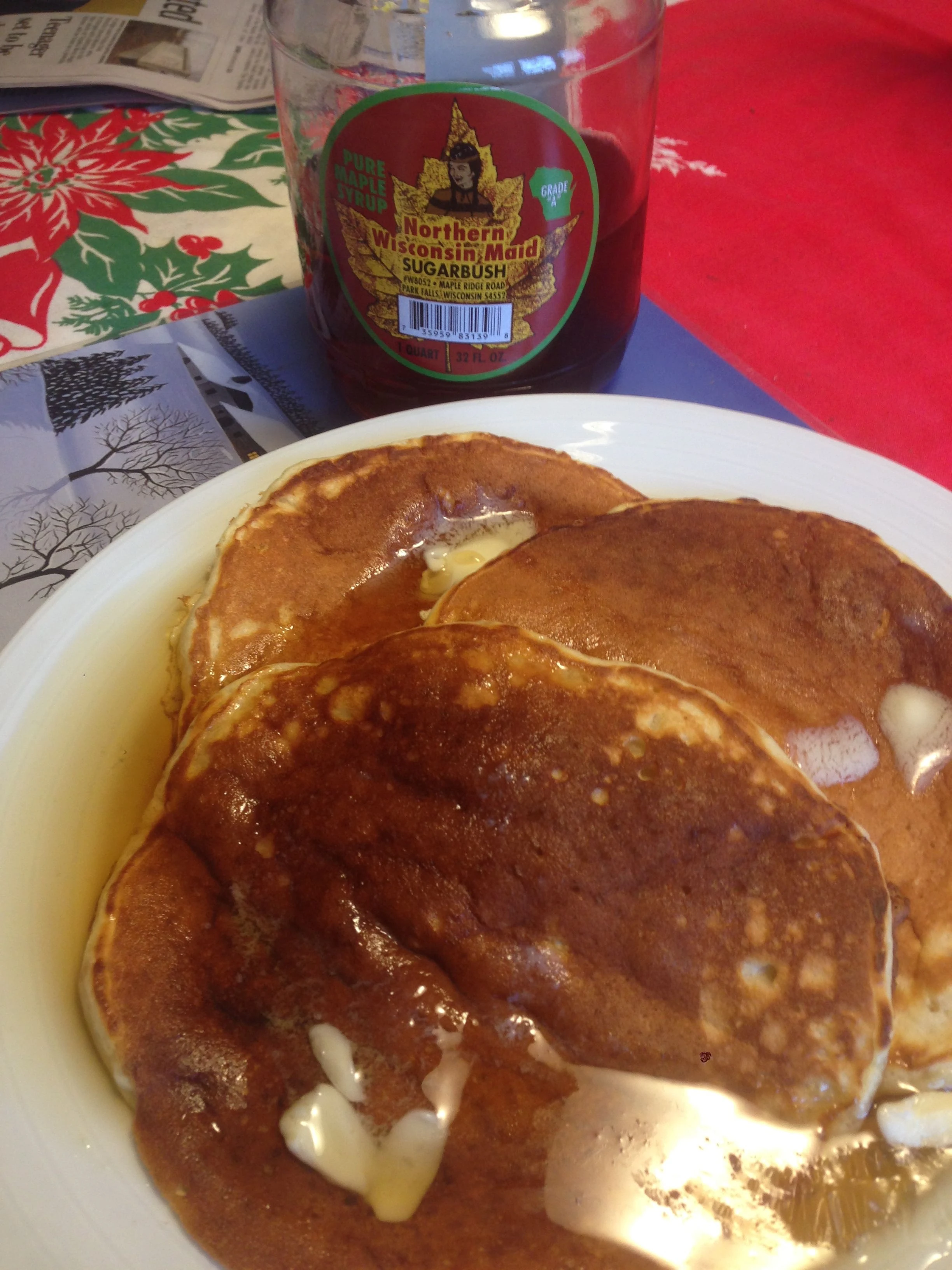 Breakfast this morning.