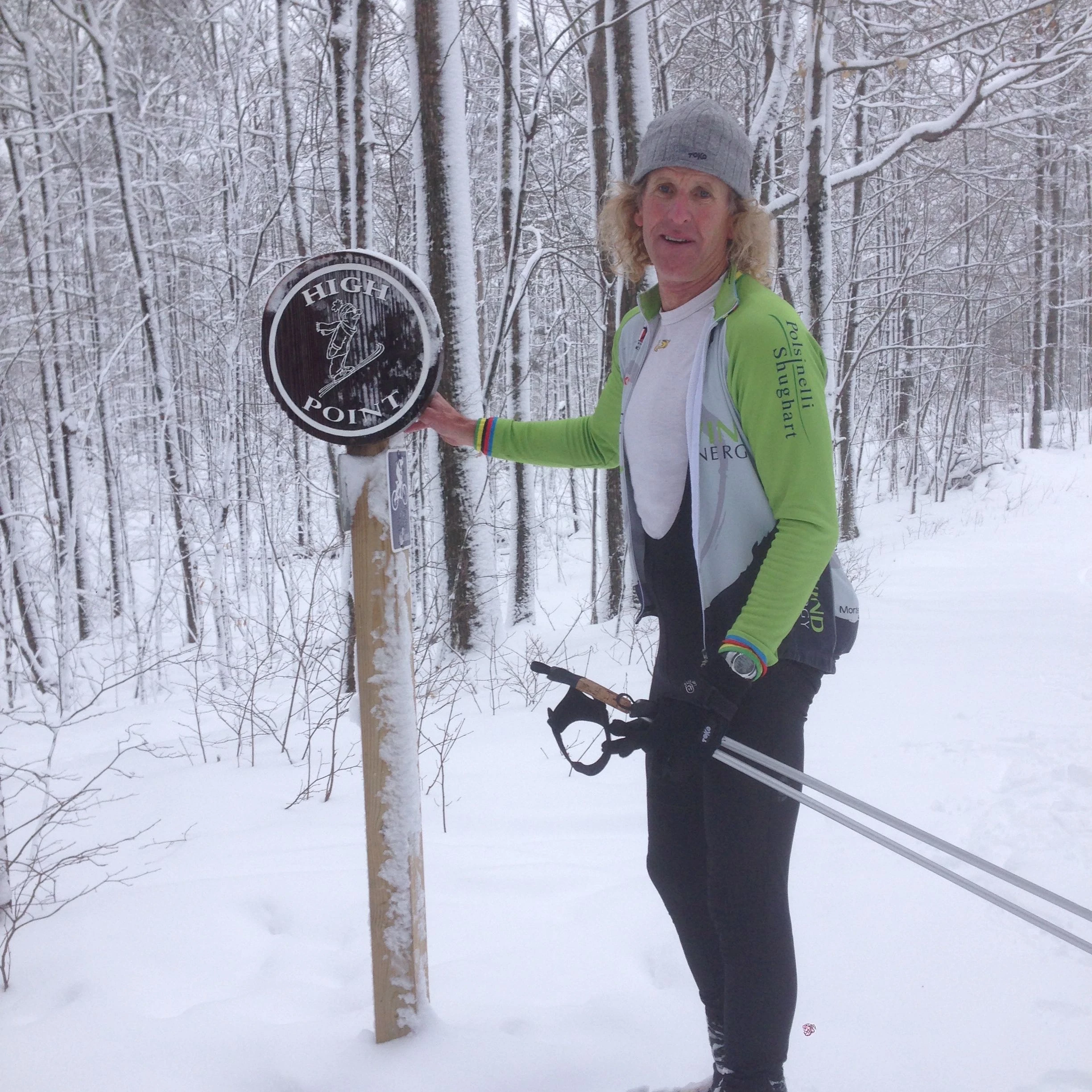 Portrait at the high point.