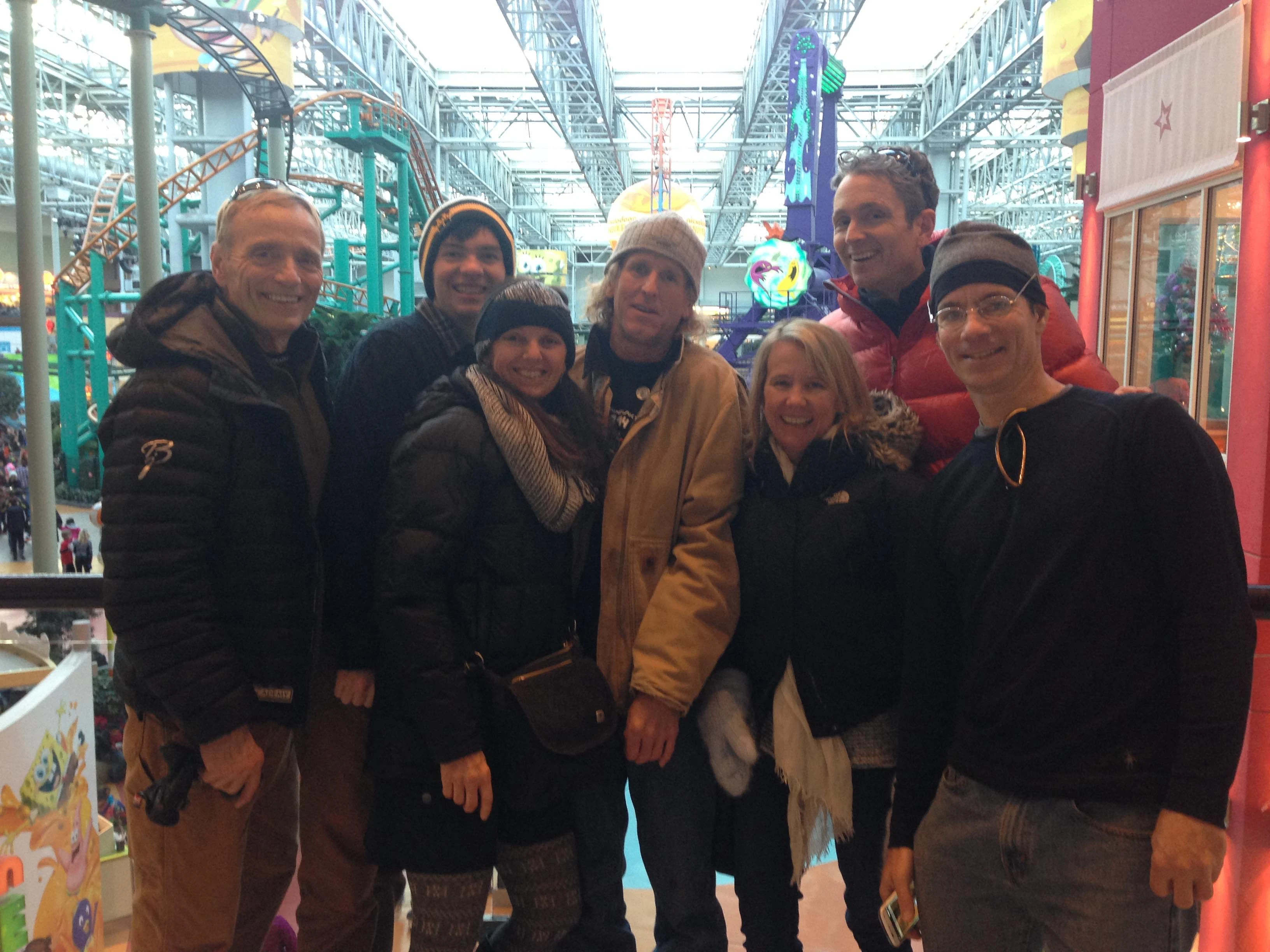 Mall of America group shot.