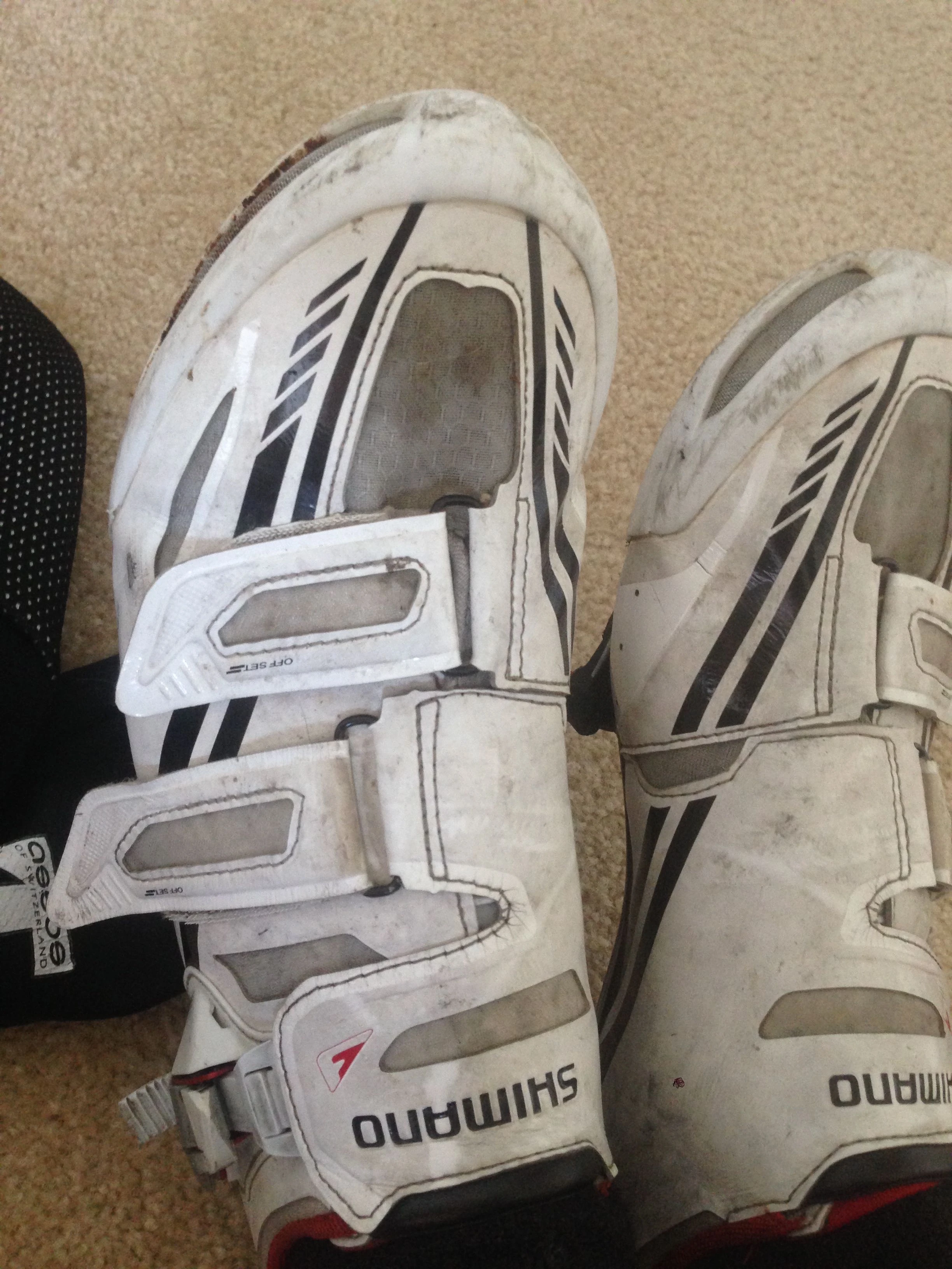 You&rsquo;d go through a lot of cycling shoes too riding all the time in the wet.