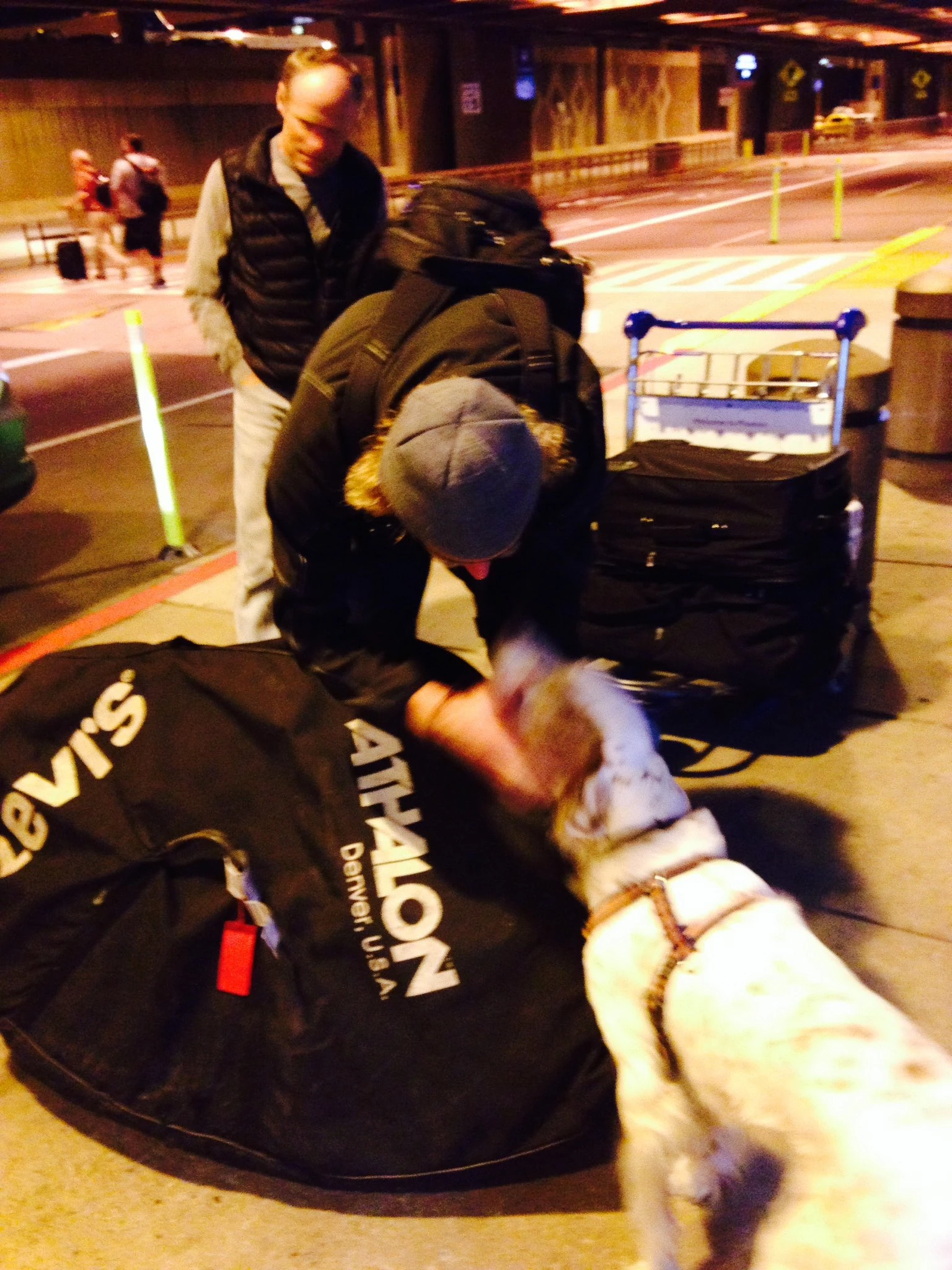 Bromont was happy to see me, and I him.