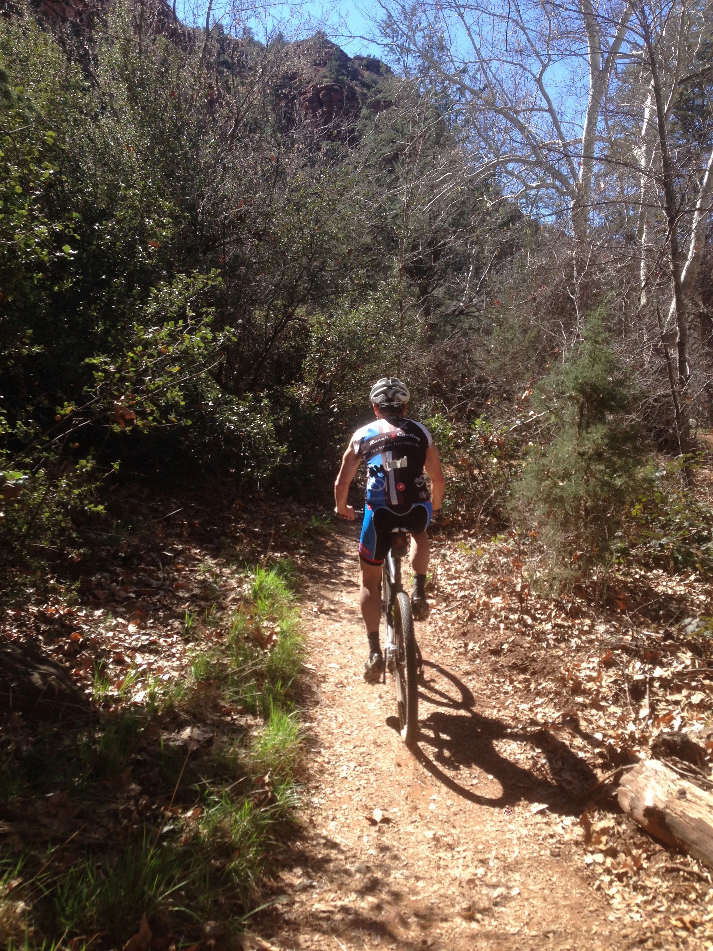 Down by the river it was completely different vegetation.