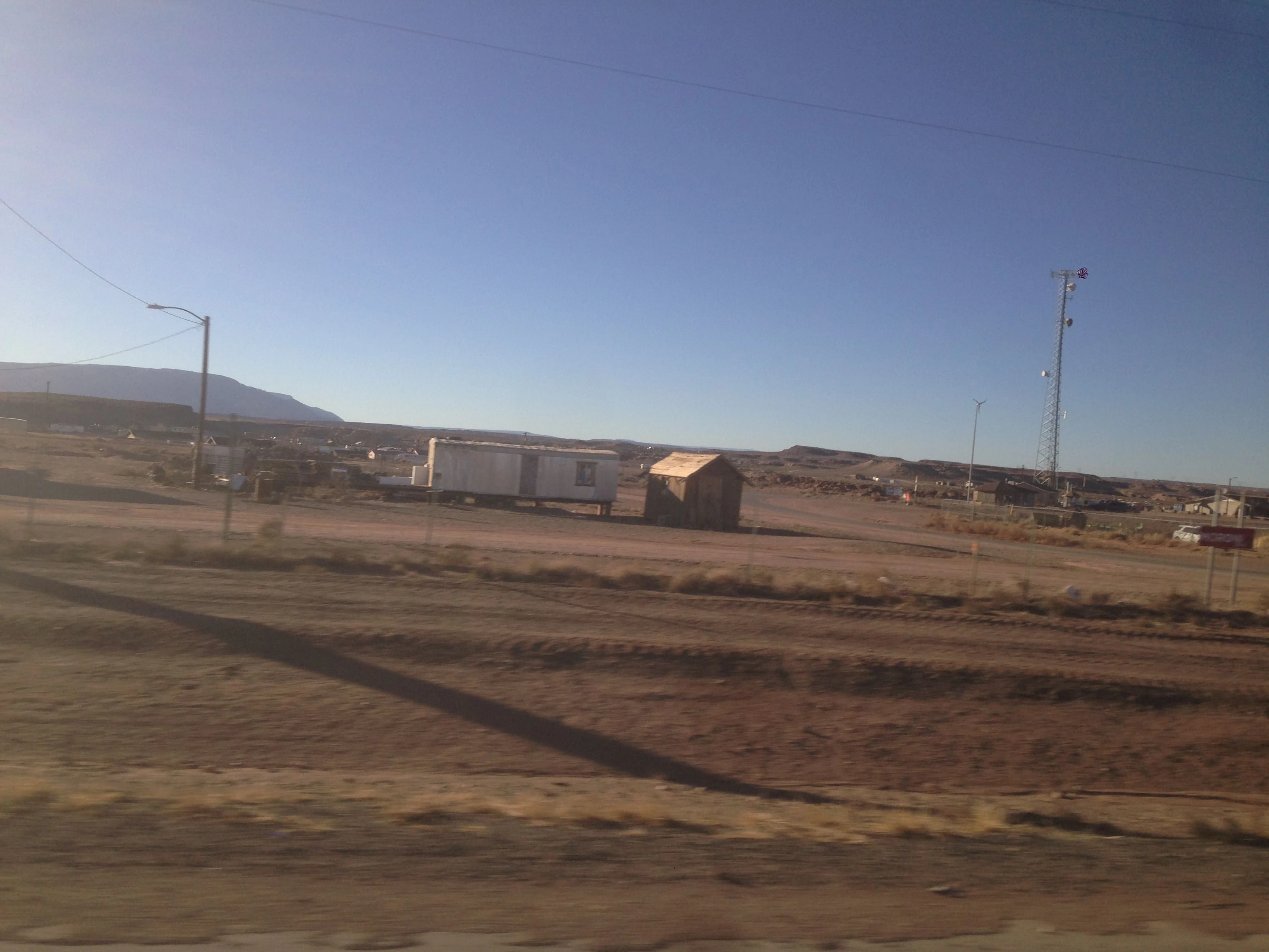 We drove back through Utah, alot through Indian Reservation. It was disturbing how horrific the living conditions seemed.